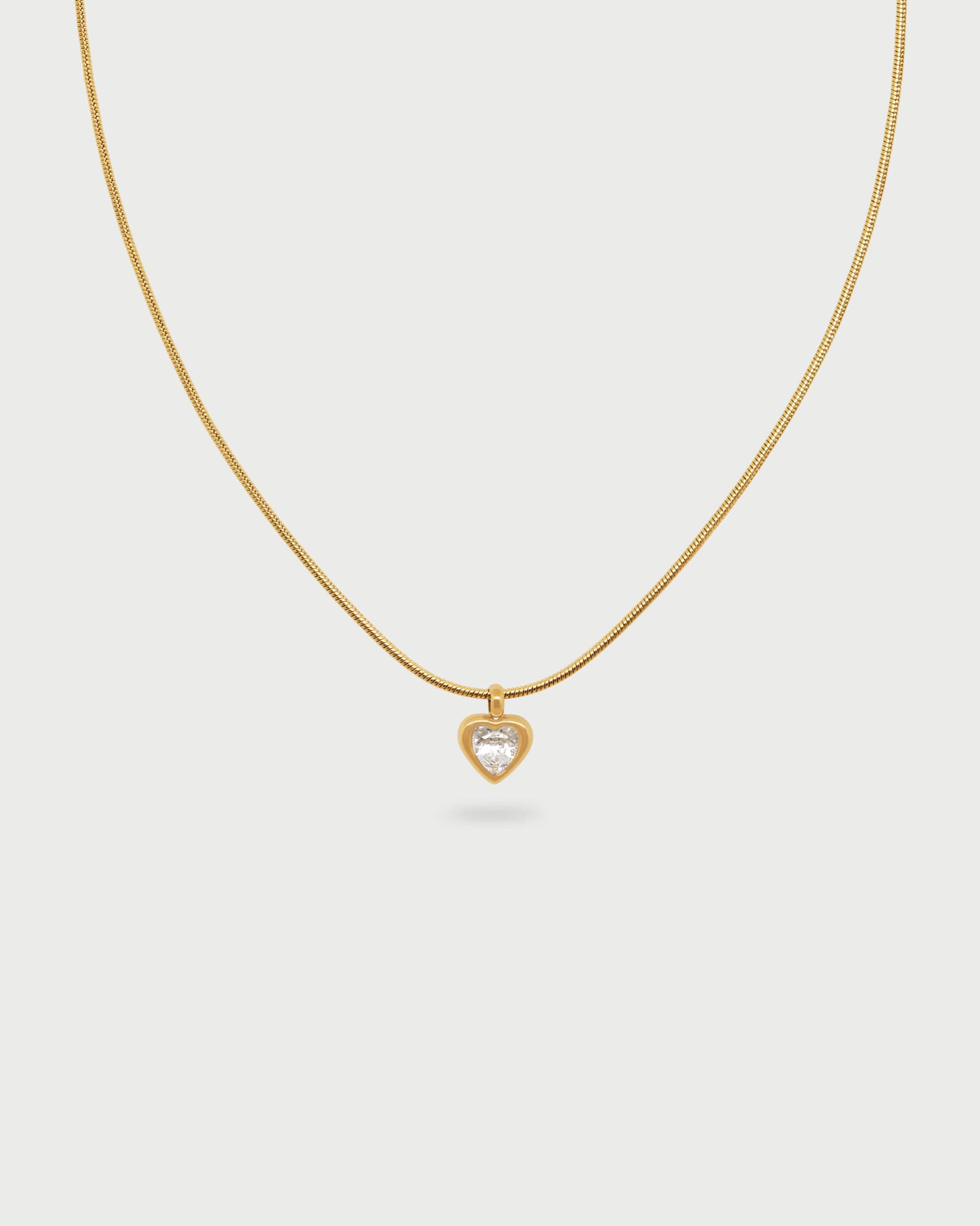 Collar Corazón Diamante Bold - imagen 2