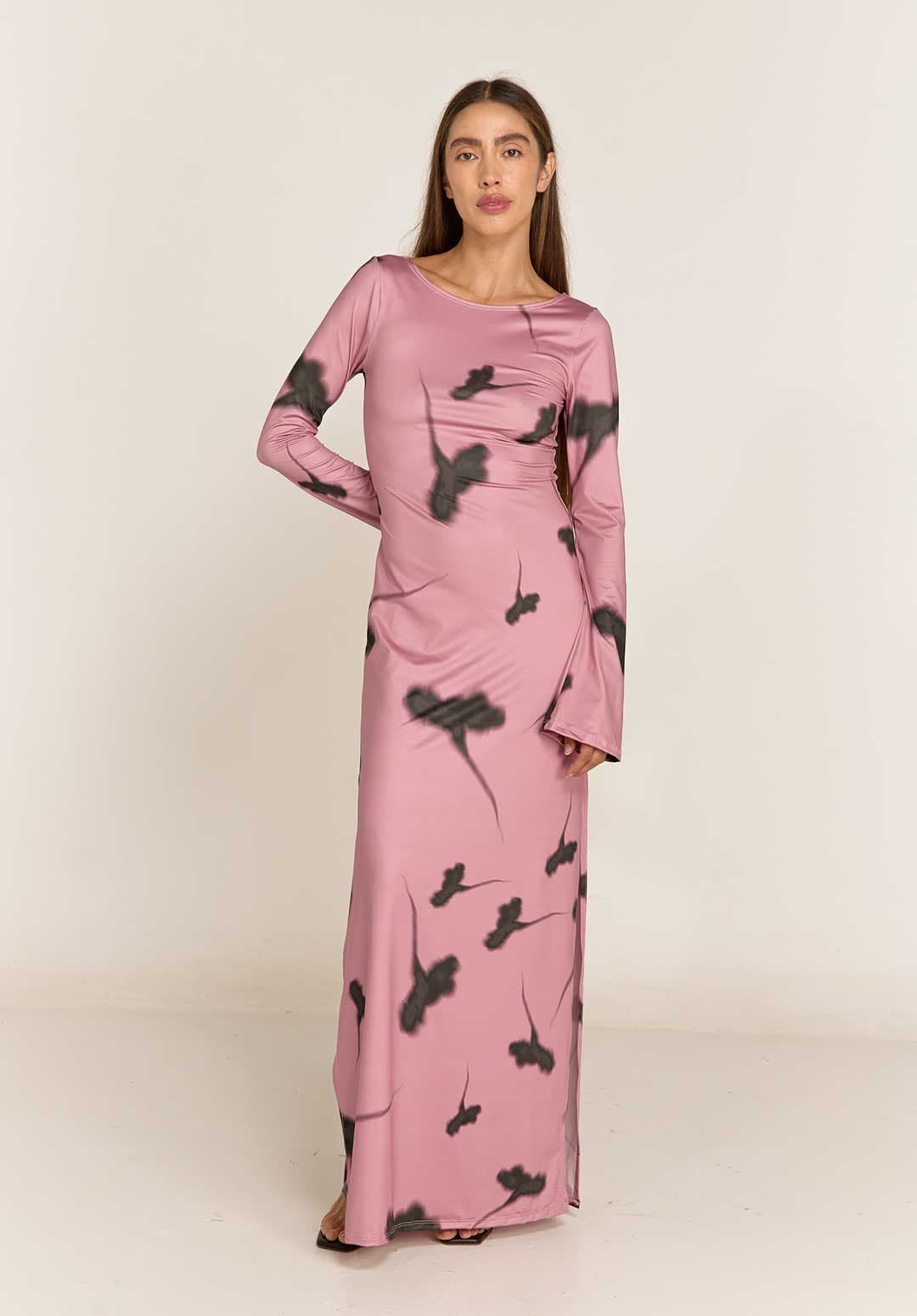 Vestido Rosalia rosa - imagen 2