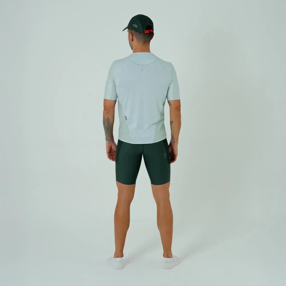 CAMISETA RUNNING MANGA CORTA PRO 405 AZUL CLARO PARA HOMBRE - imagen 2