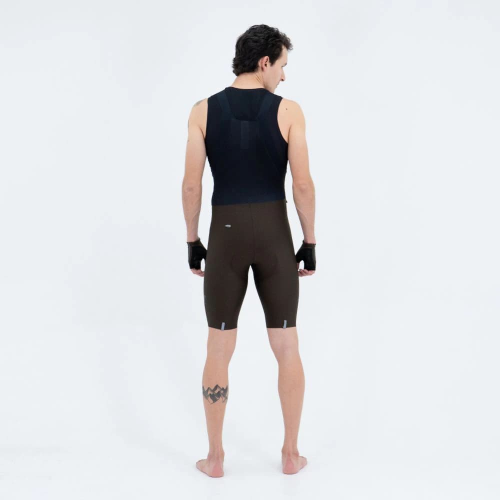 PANTALONETA CICLISMO TOSCANA 2.0 MARRONE PARA HOMBRE - imagen 2
