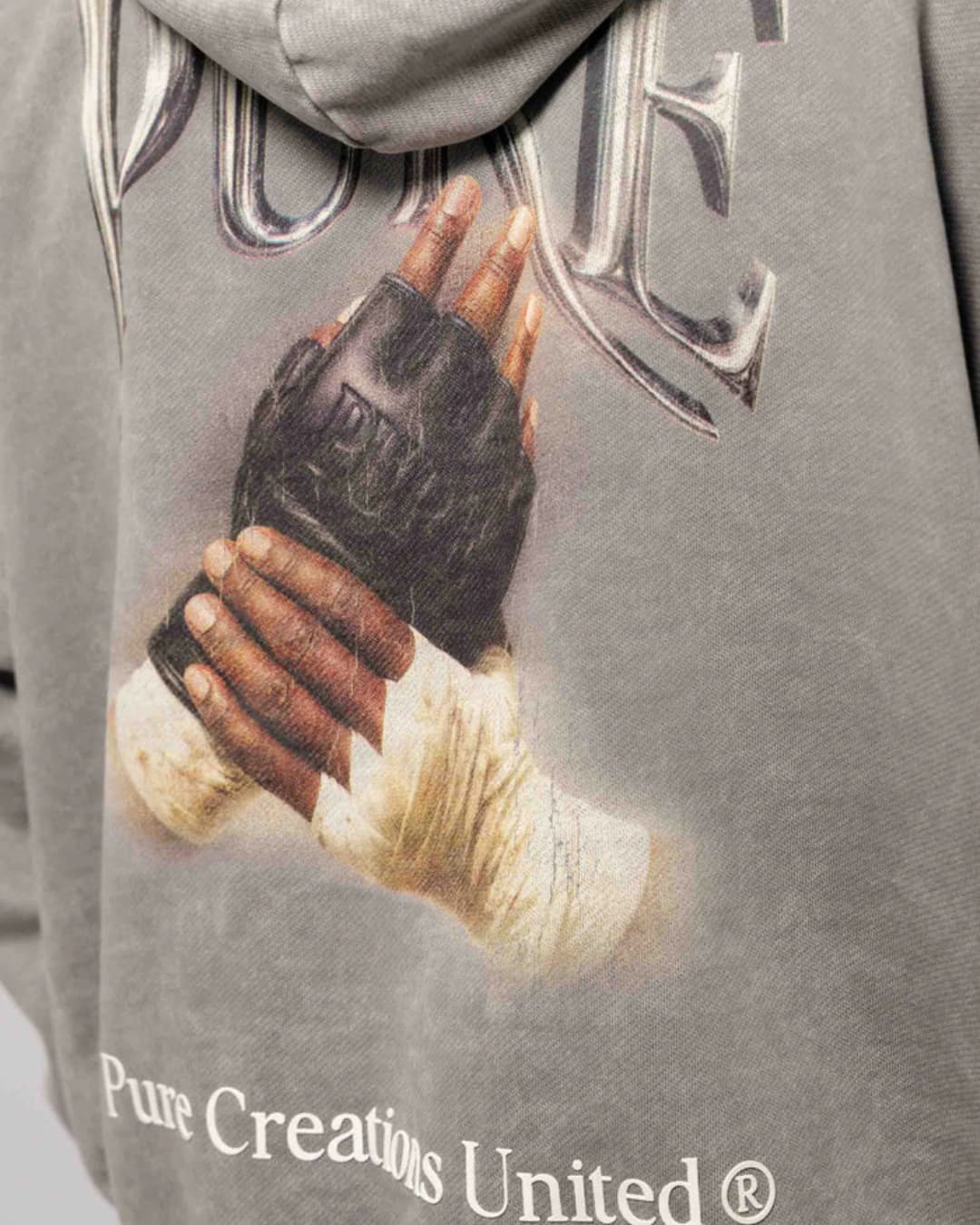STILL HUNGRY GRAY HOODIE - imagen 3