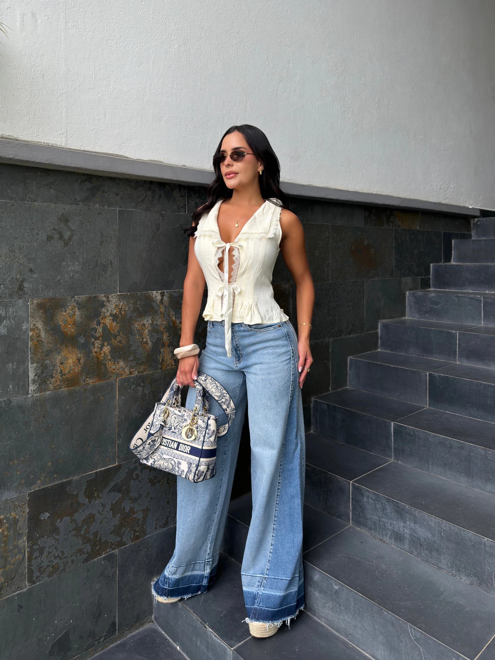 BLUSA AMANDA MARFIL - imagen 3