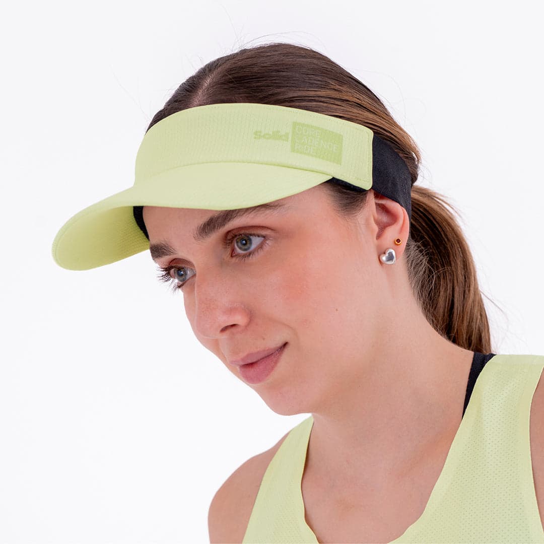 VISERA RUNNING SOLID AMARILLO UNISEX - imagen 1