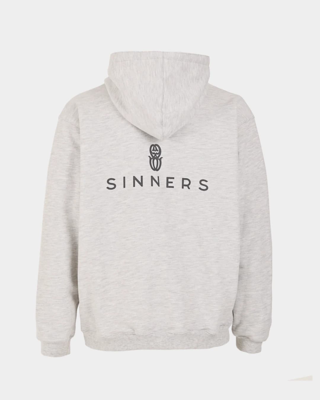 MONOGRAM GRAY ZIPPER HOODIE - imagen 2