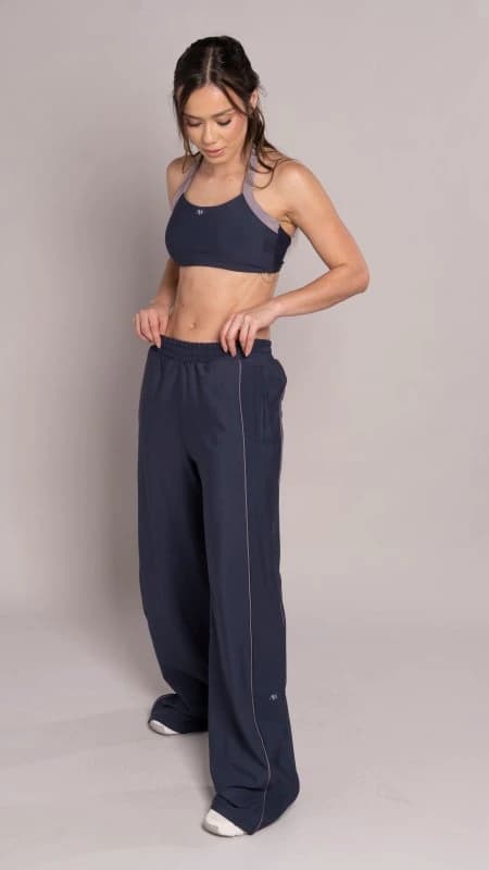 Contrast Halter top Azul Noche - imagen 3