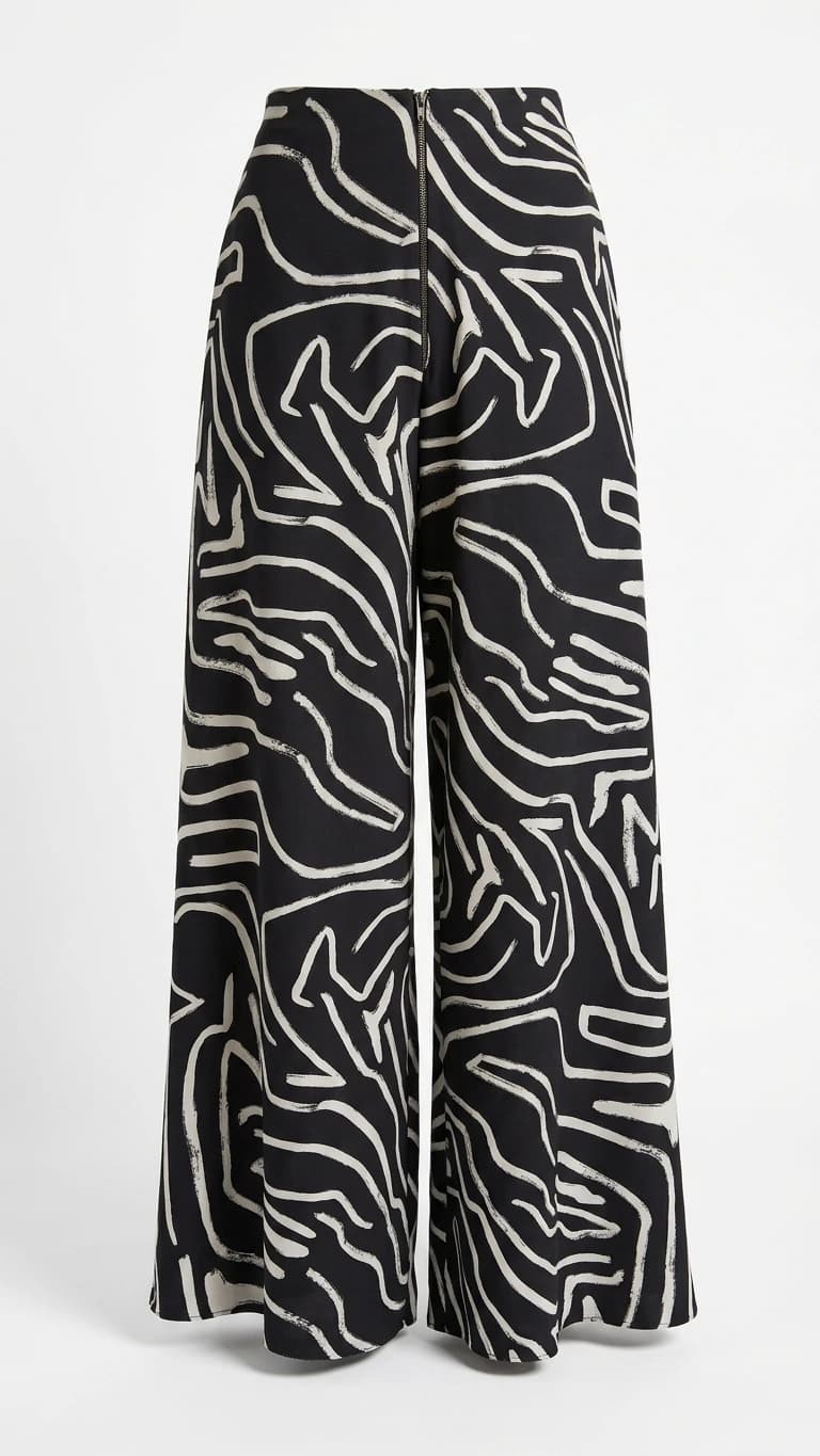 PARADIGMA PANTS PRINT BLACK - imagen 2