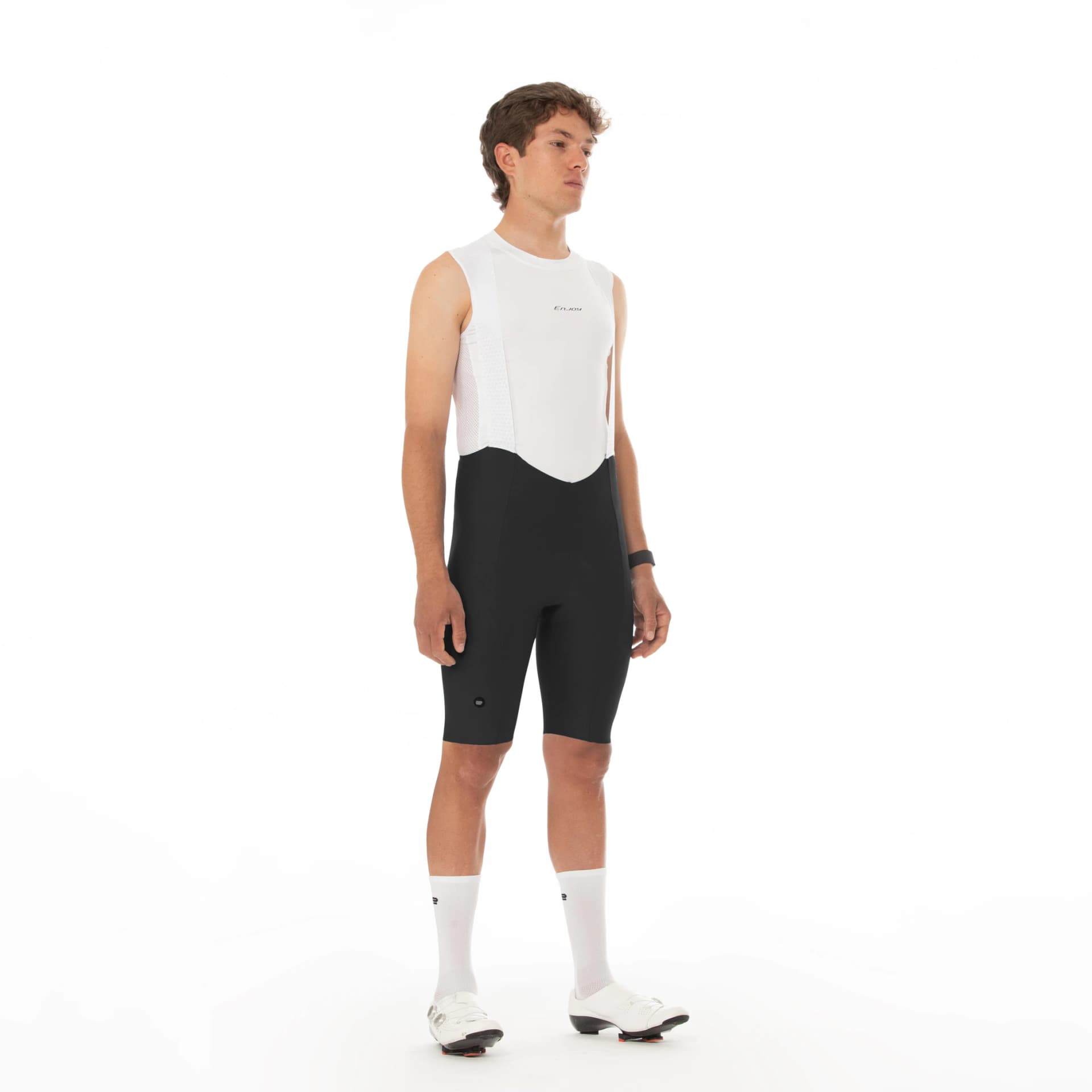 Pantaloneta Venge Black con cortes masculina - imagen 3