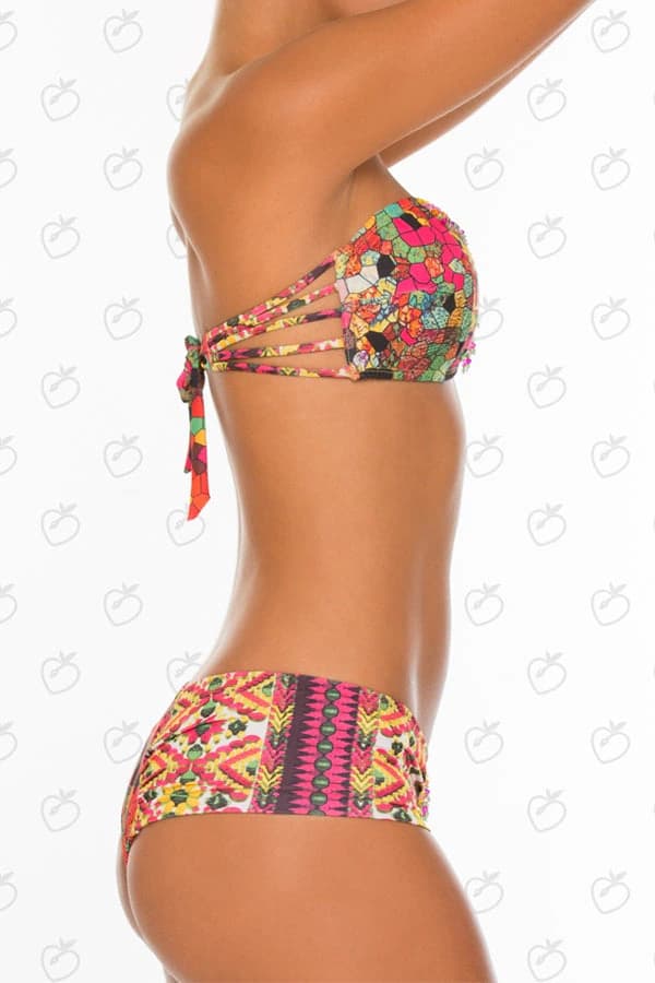 Azteca Bandeau Bikini Set - imagen 4