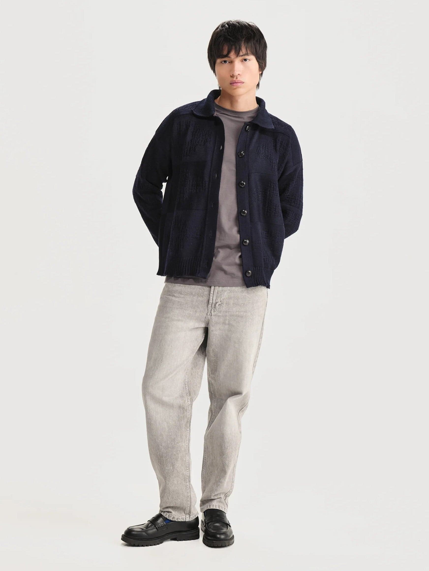 Cardigan Polo Picnic Azul - imagen 1