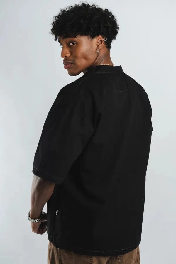 CAMISA EN DRILL DISRUPTIVE - imagen 4