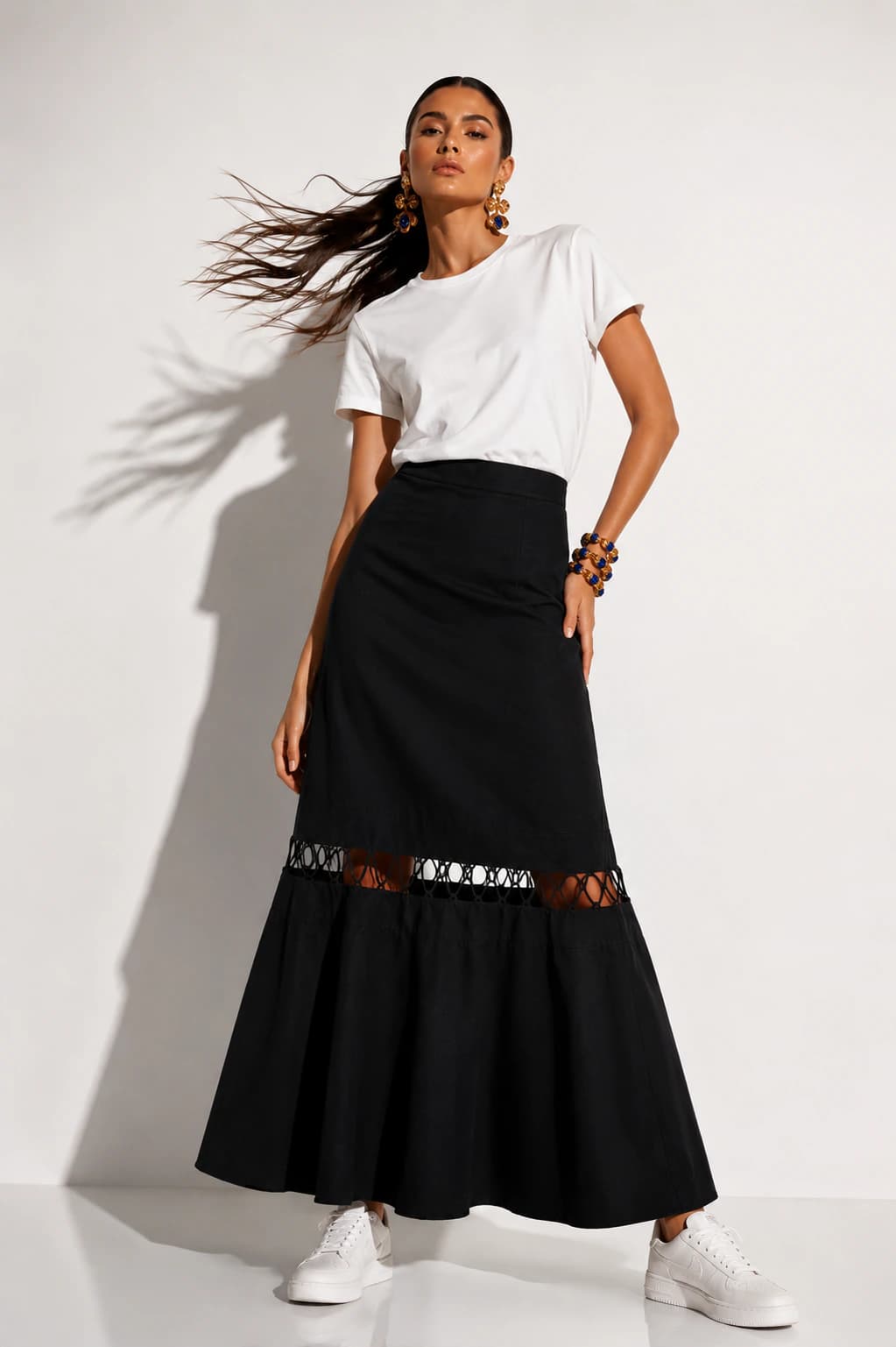 Falda Aguadas Negro - imagen 3