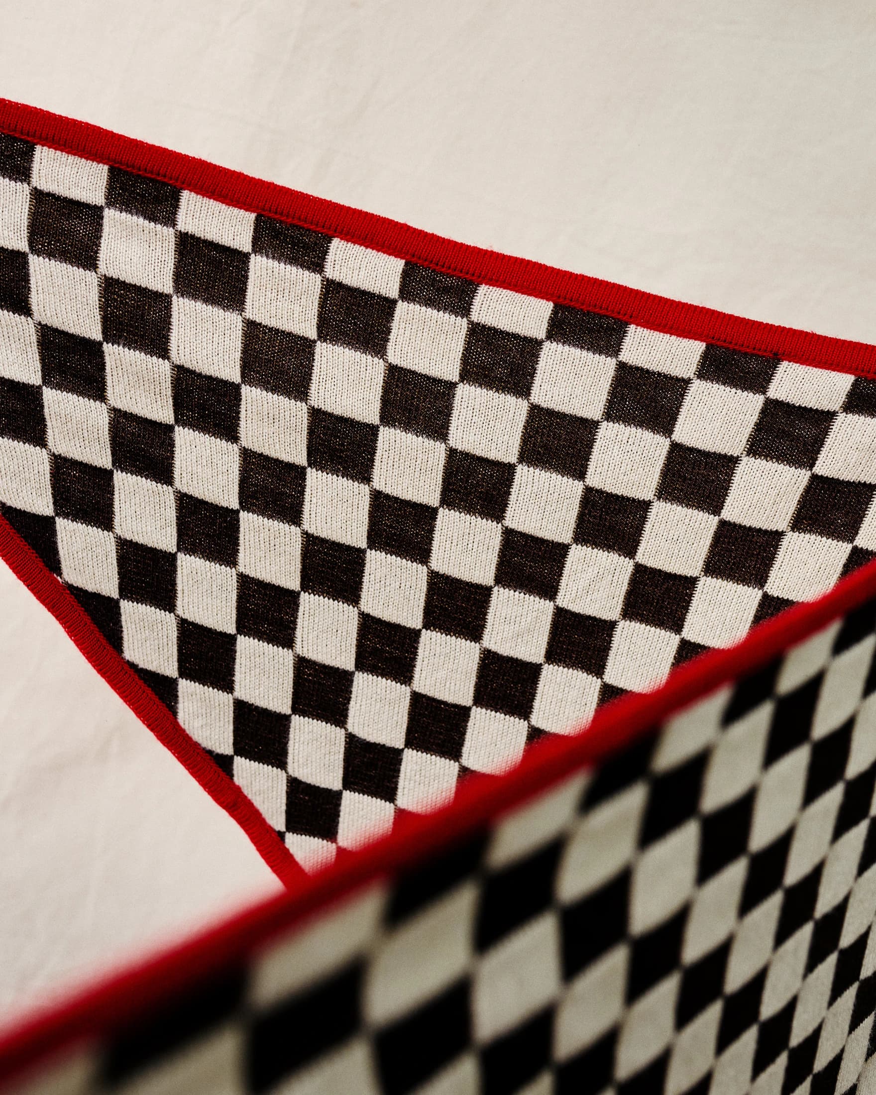Bandana Tejida Cuadros - imagen 6