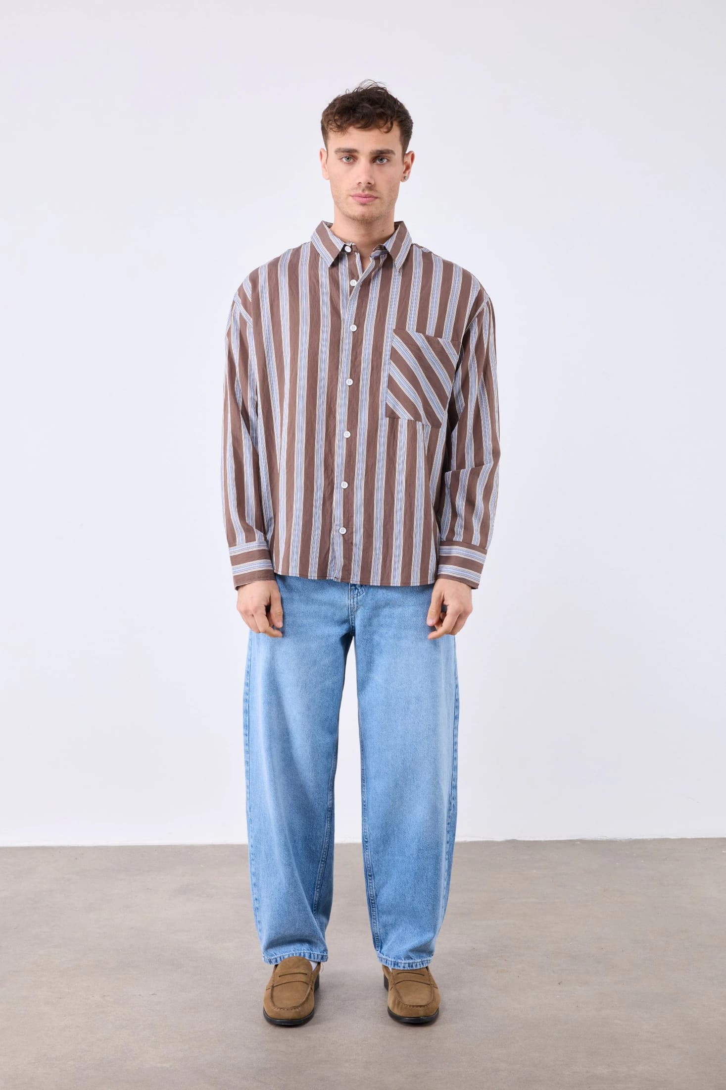 CAMISA SARAY - CAMEL - imagen 1