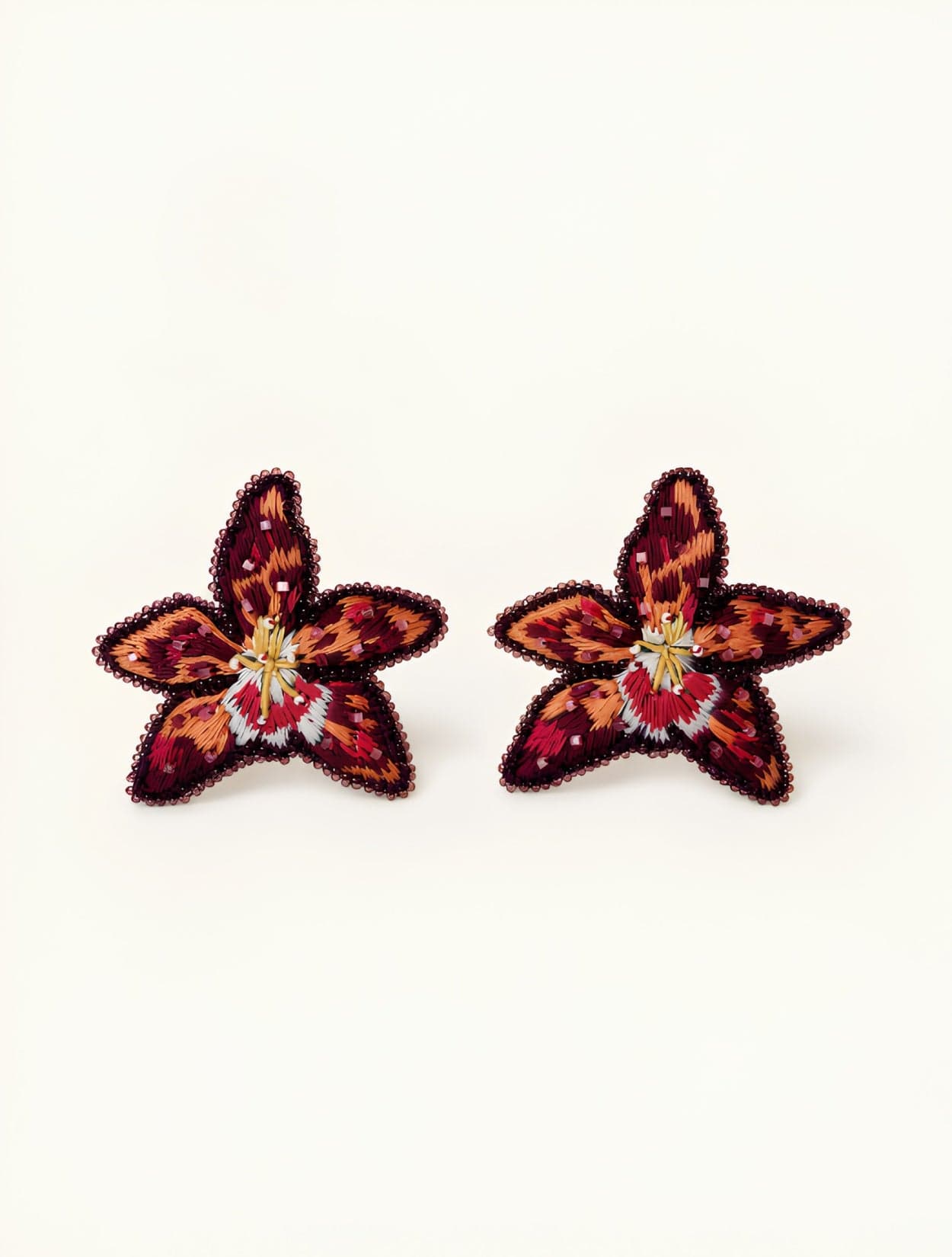 ARETES FLOR DE BOGOTA - imagen 1