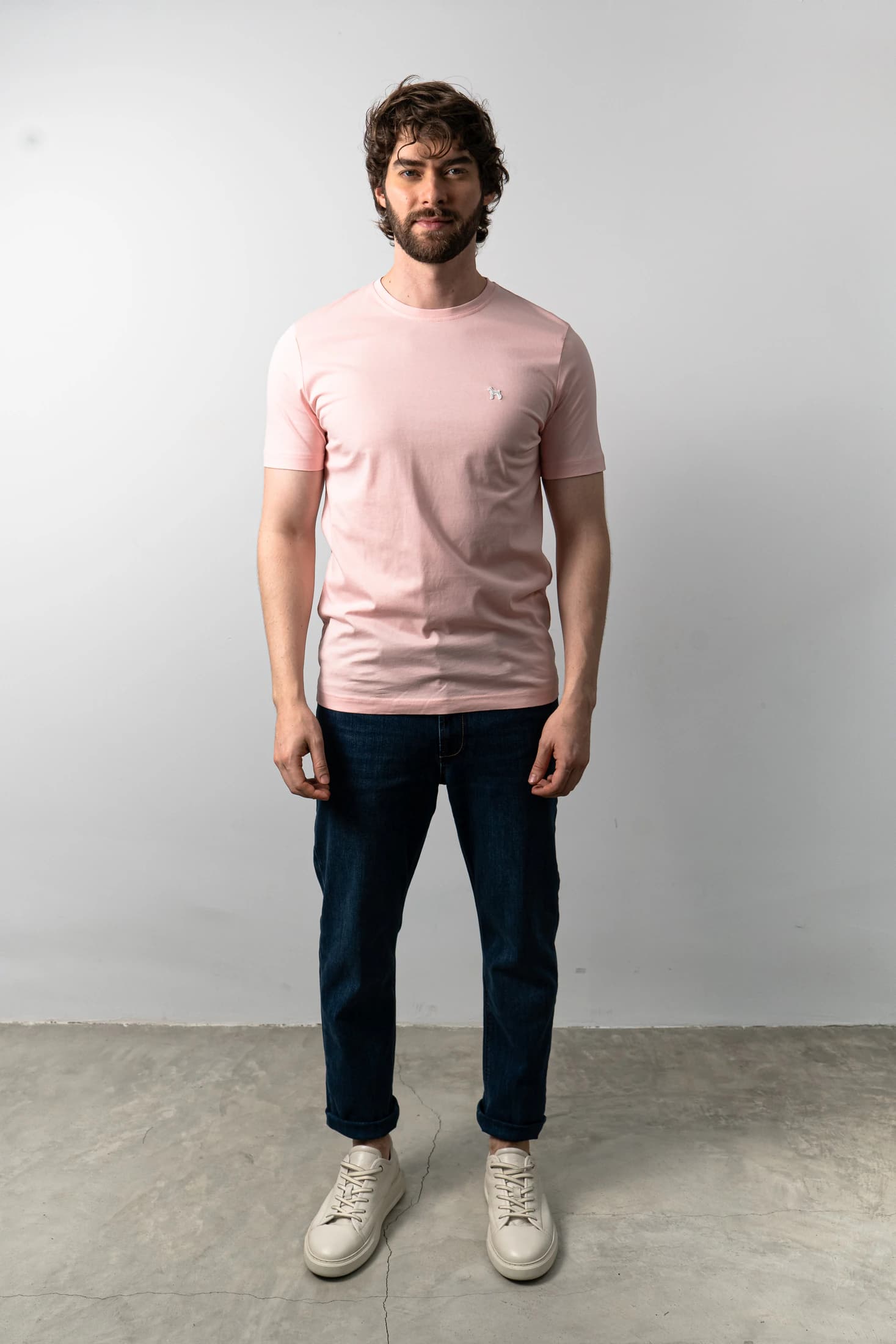 Camiseta Básica Rosado