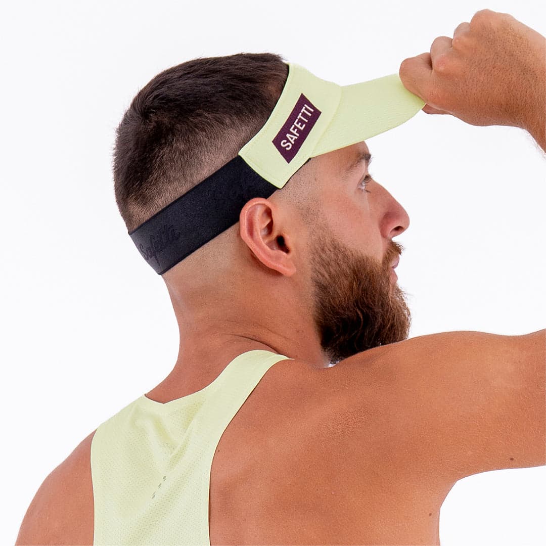 VISERA RUNNING SOLID AMARILLO UNISEX - imagen 3