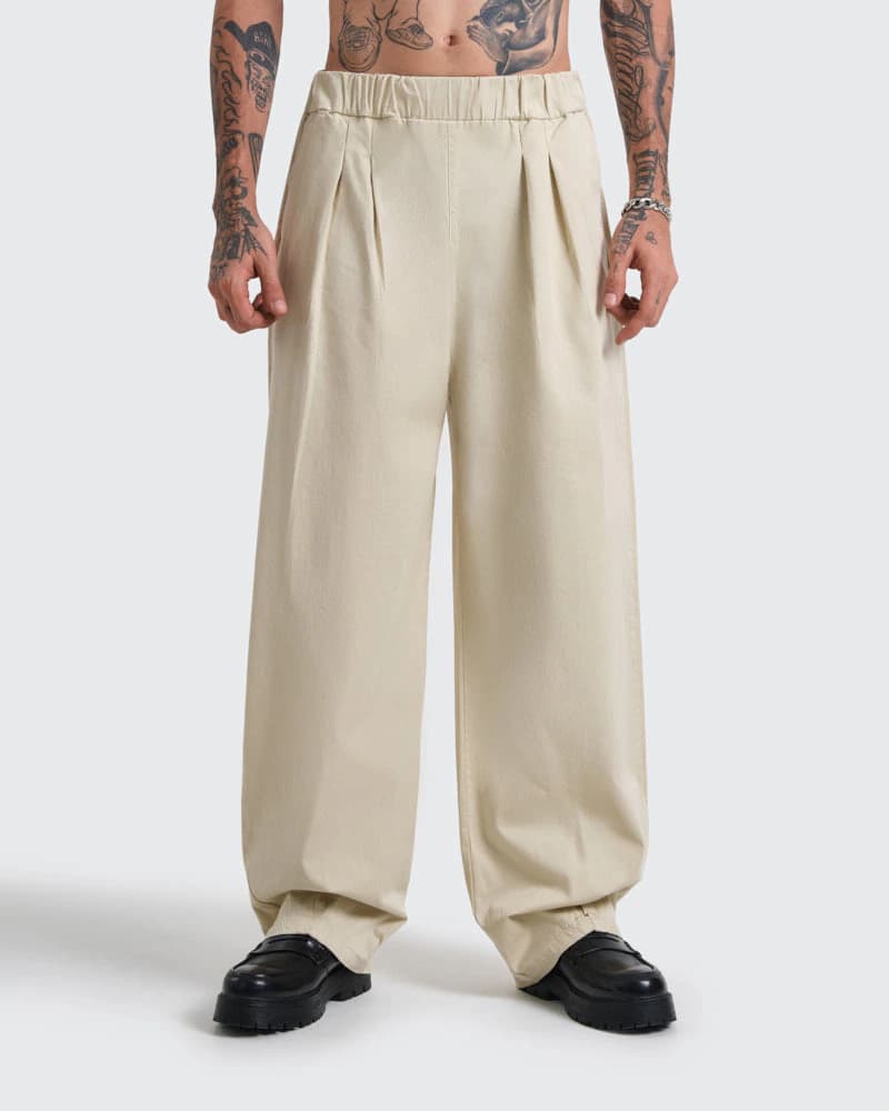 Pantalón Cream Relax - imagen 1