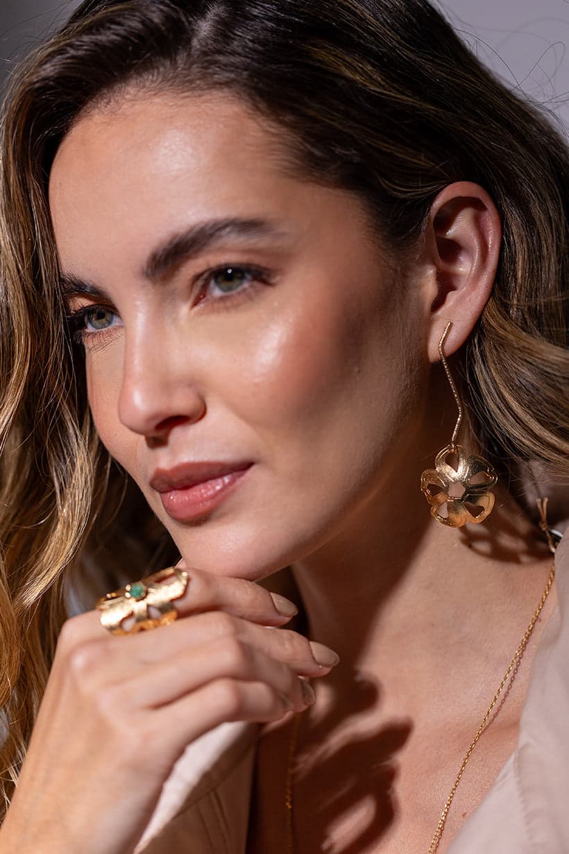 Aretes Elena Largos - imagen 2