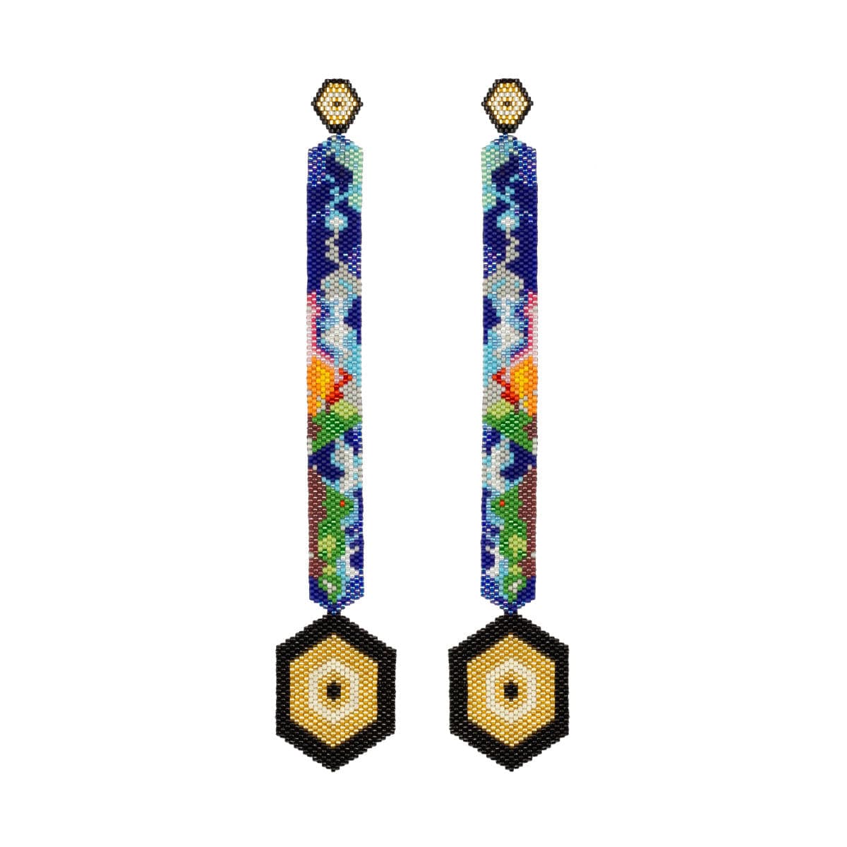 Aretes Cuento Horus Paisaje Colombiano - imagen 1