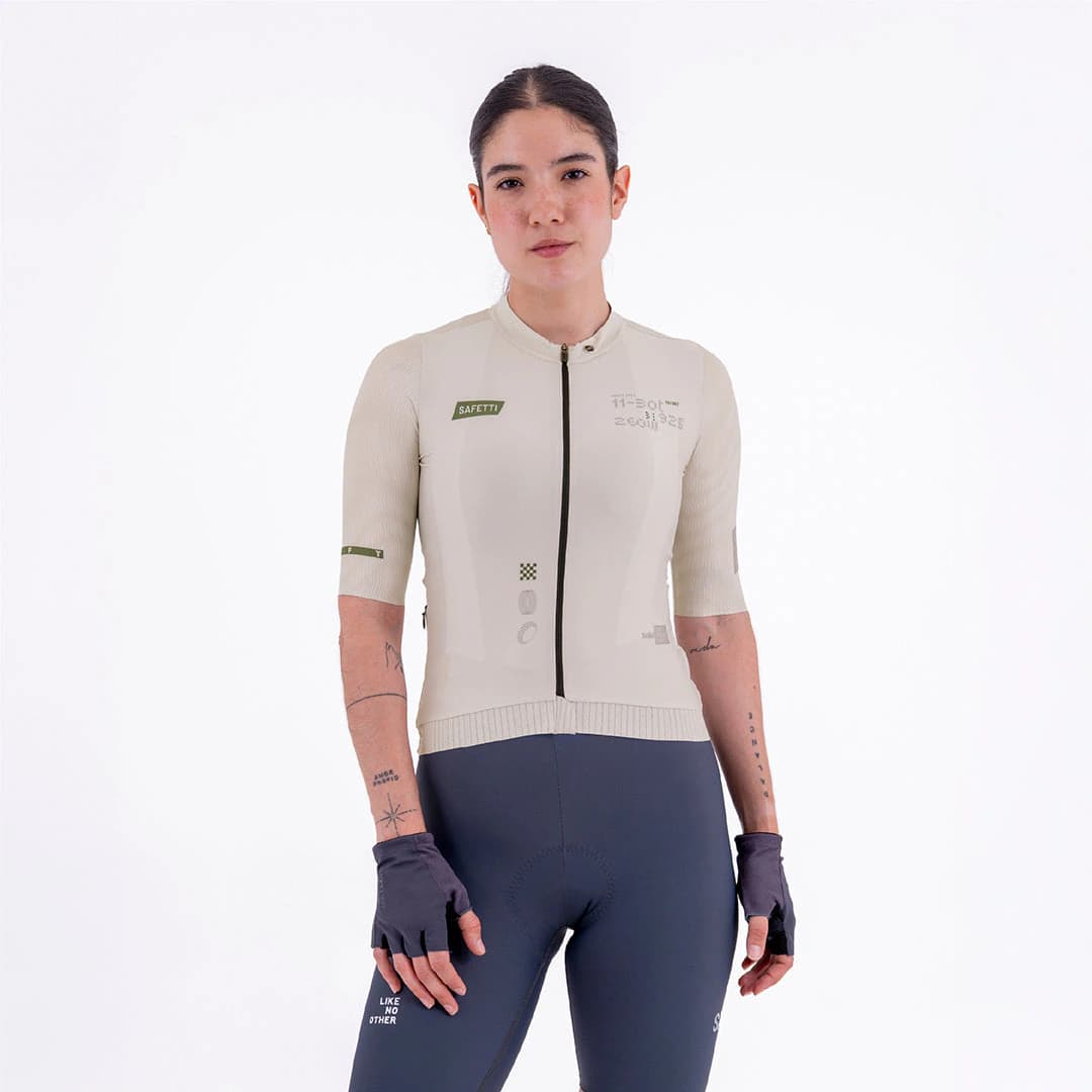 CAMISA CICLISMO MANGA CORTA WARM ARENA PARA MUJER - imagen 1