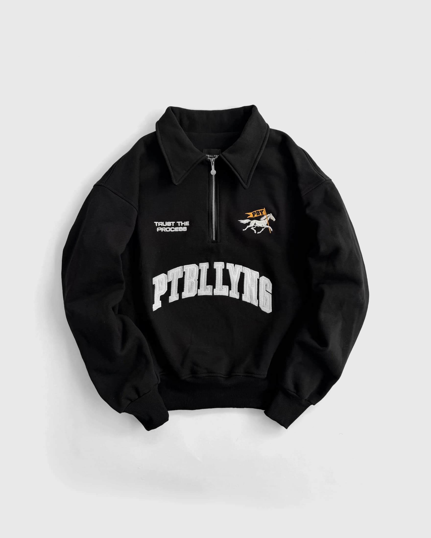 PULLOVER SIN MIRAR A LOS LADOS NEGRO - imagen 1