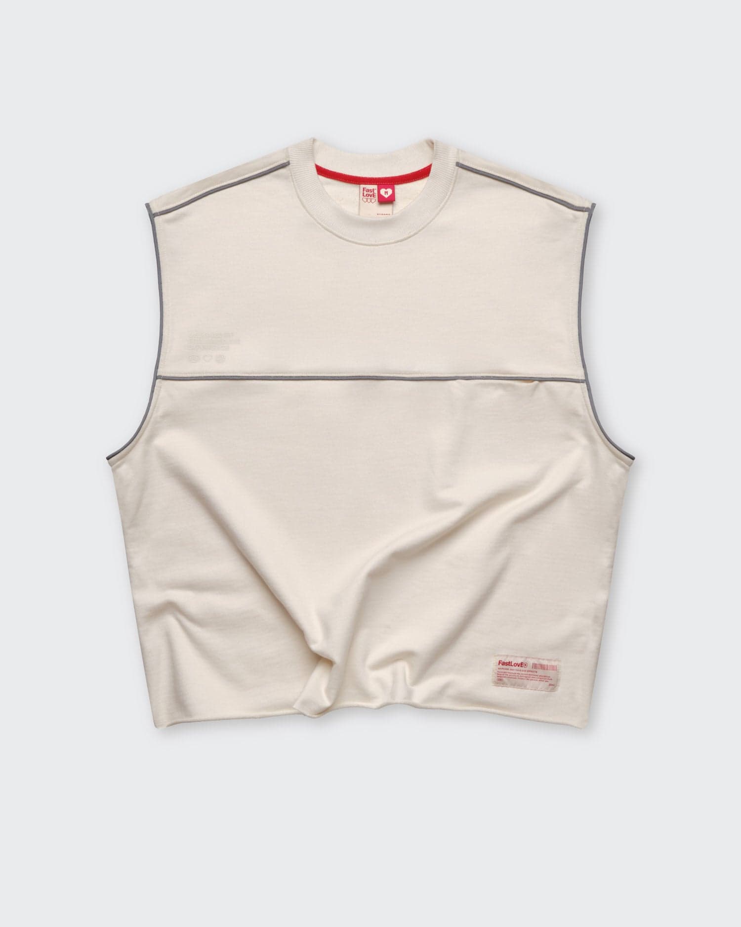Camiseta Ivory Tank Boxy  - Edición Fast Love - imagen 3