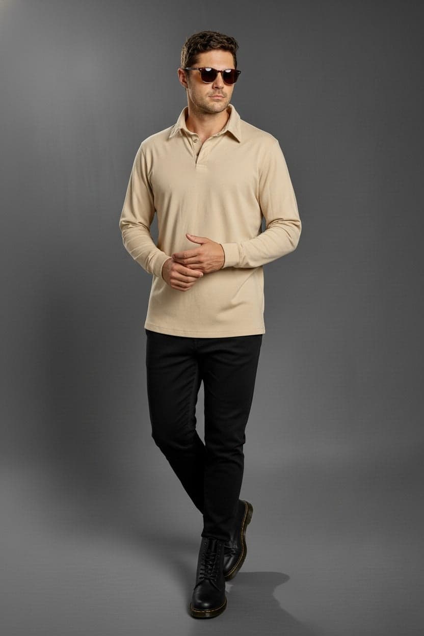 Camiseta Polo Manga Larga - imagen 4