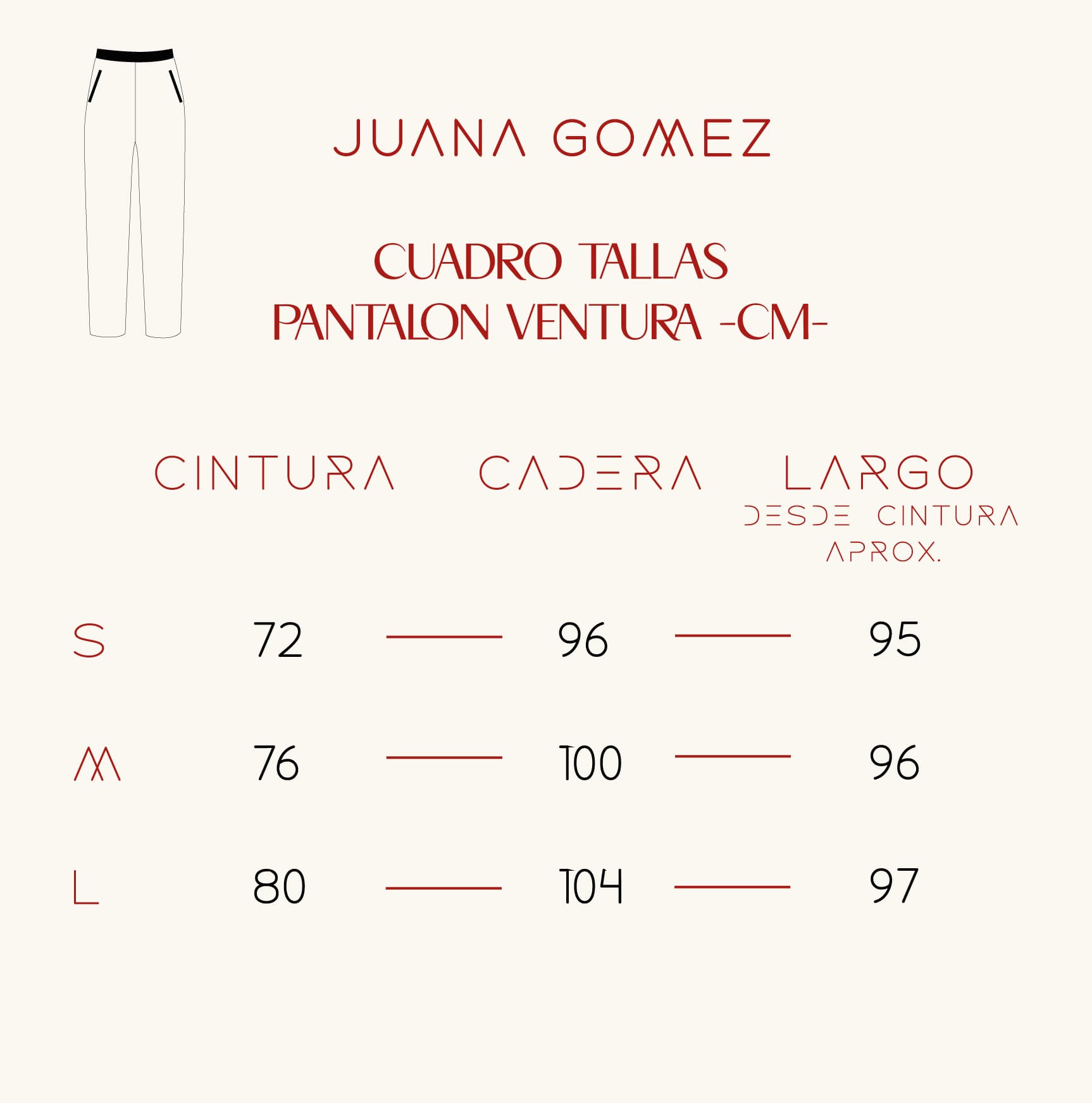 Pantalon CuoreBeat Negro Recto. - imagen 10