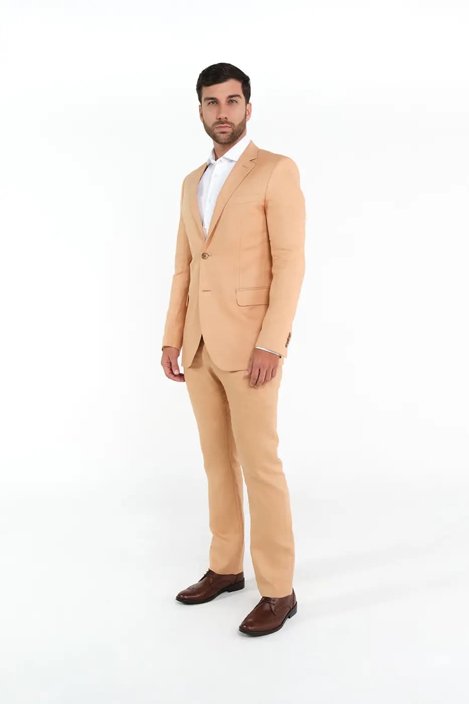 Traje Slim Fit 100% Lino Nuez - imagen 14
