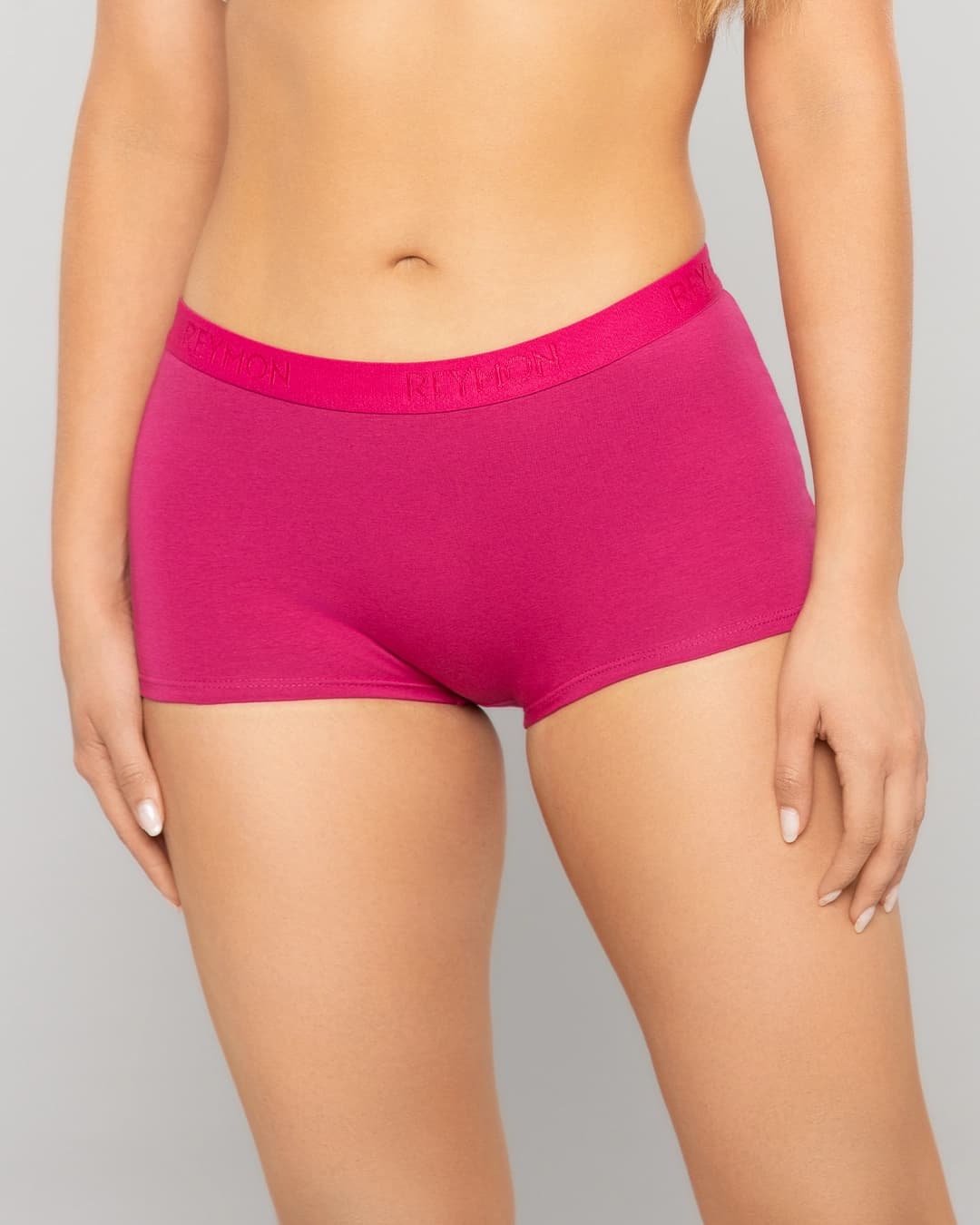 Boxer Femenino Tiro Alto en Algodón con Elástico Reymon Ref. 8011 - imagen 7