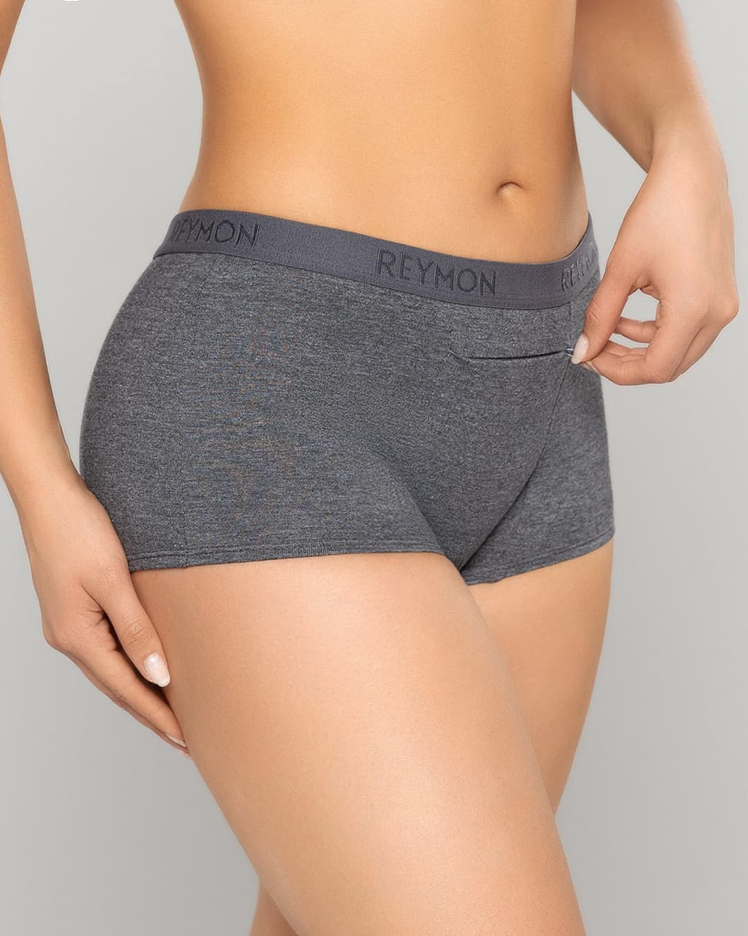 Boxer Femenino en Algodón con Bolsillo de Seguridad Ref. 8014-U - imagen 17