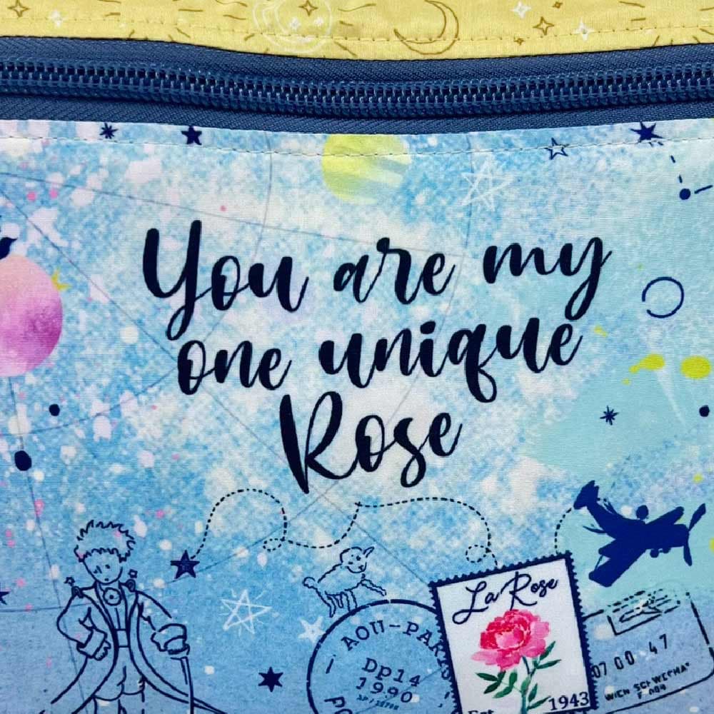 Bolsa Ecologica Para Mujer Principito En Tela Anfluído Plegable - imagen 4