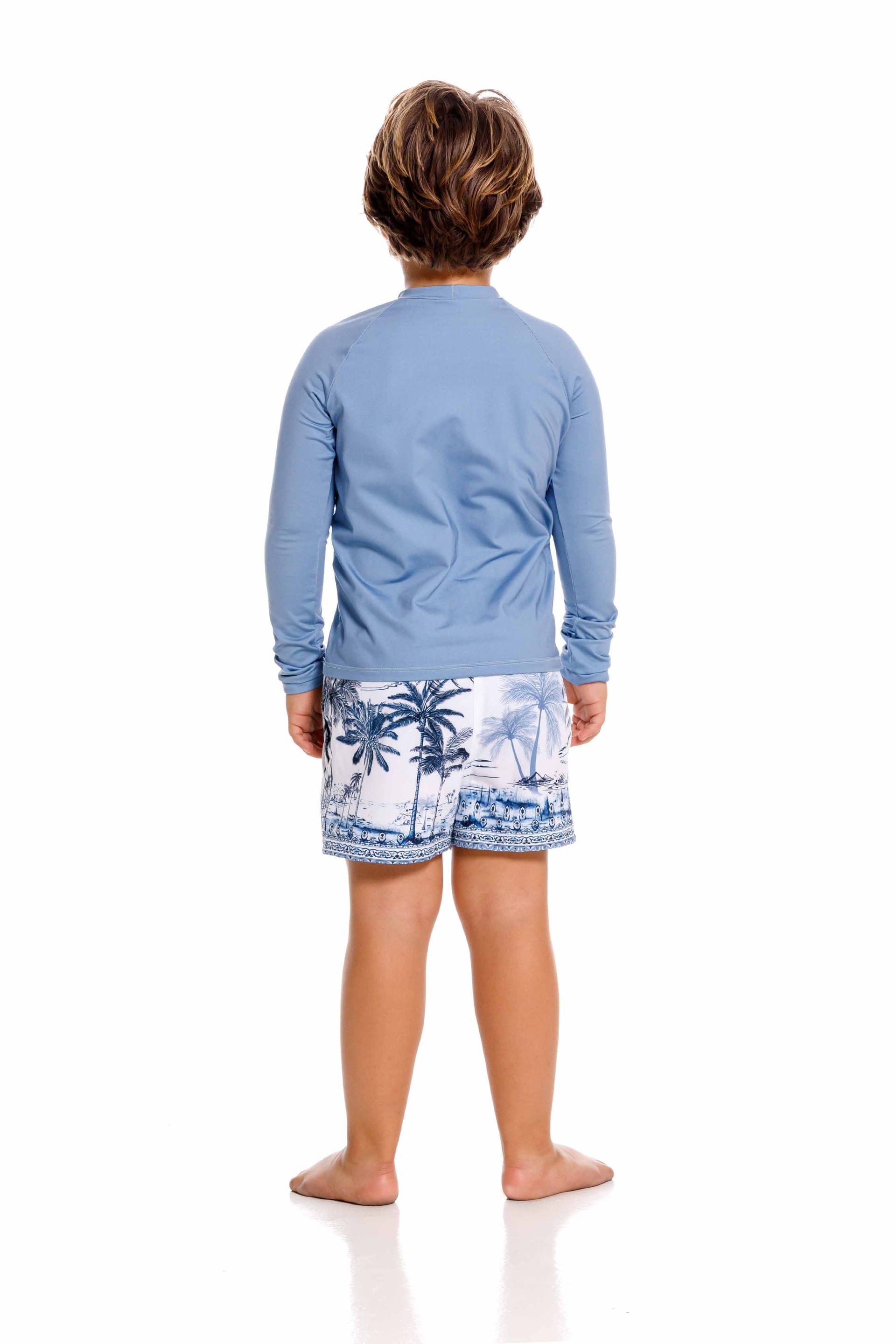 Buzo Kids Azul Gris - imagen 3