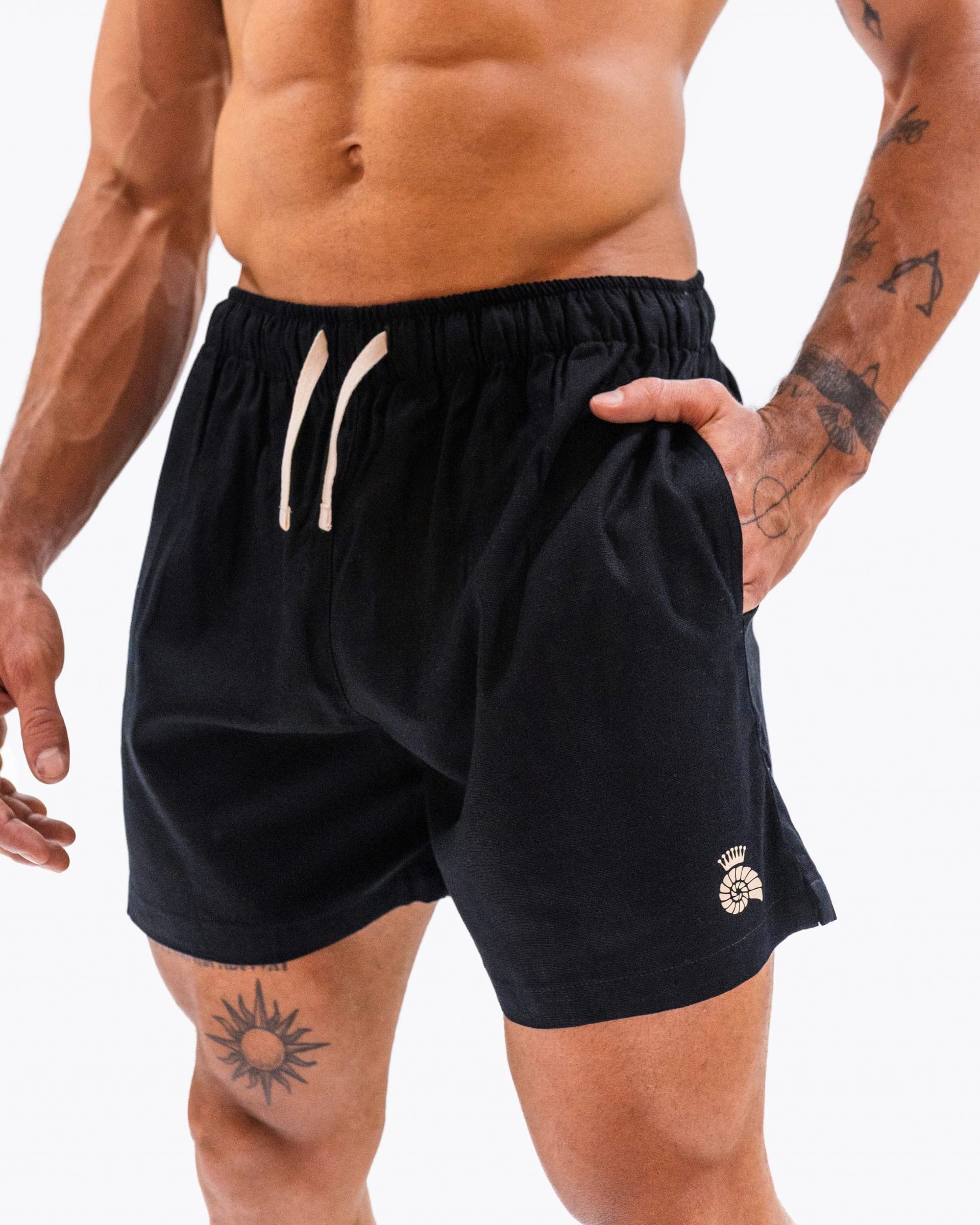 Short Lino Negro - imagen 5