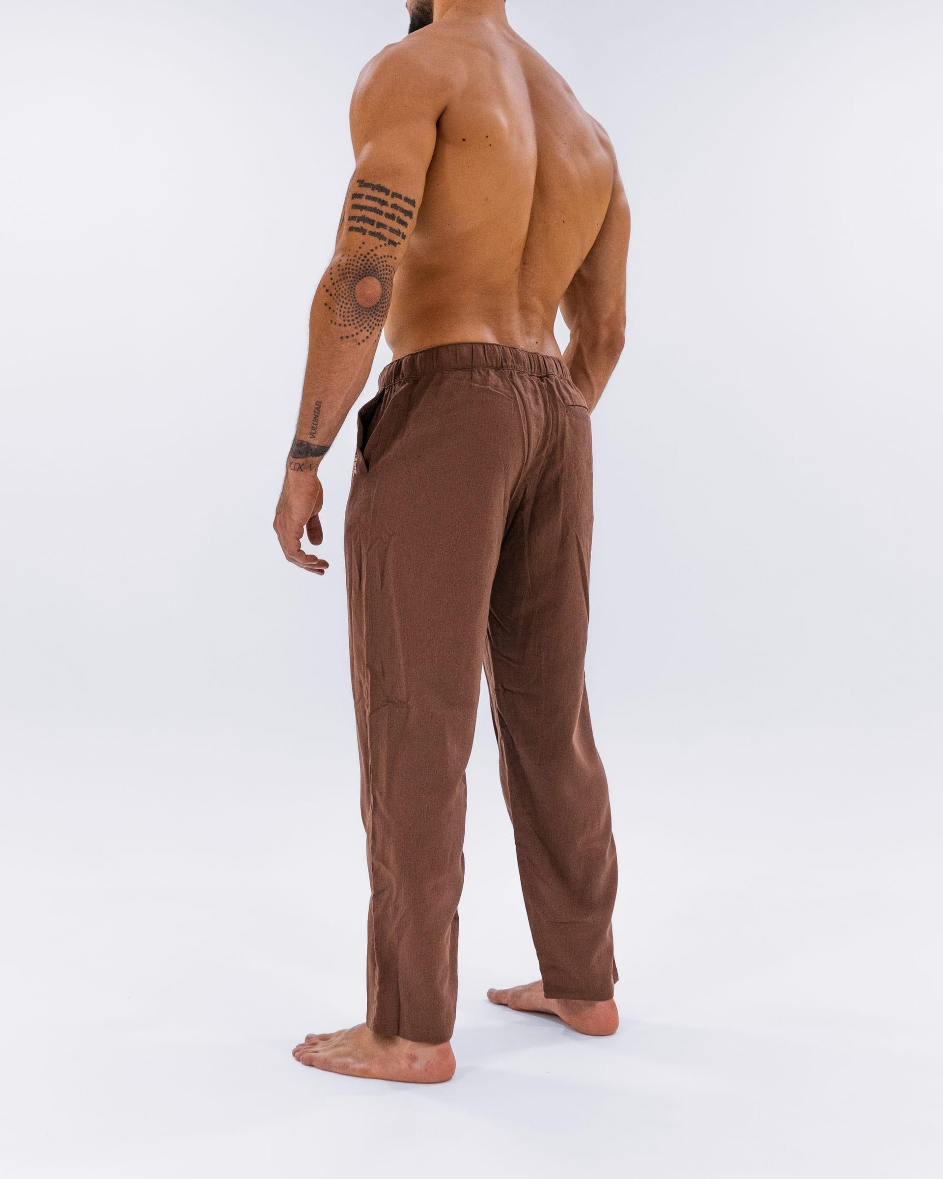 Pantalón Lino Almendra - imagen 4