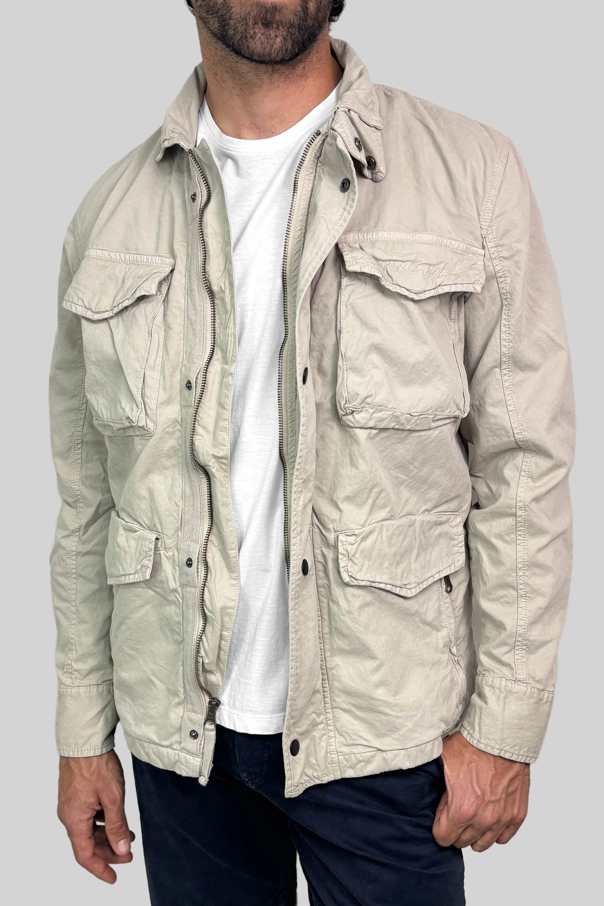 CHAQUETA HUNTER BEIGE - imagen 1