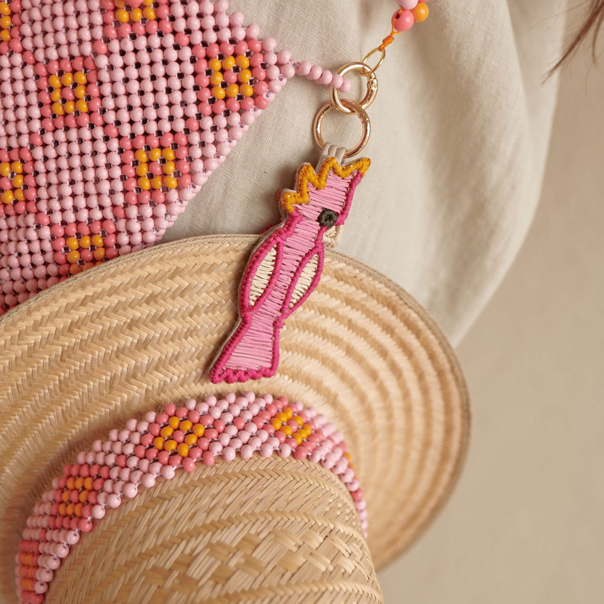 Porta Sombrero - Cacatua Rosa - imagen 2