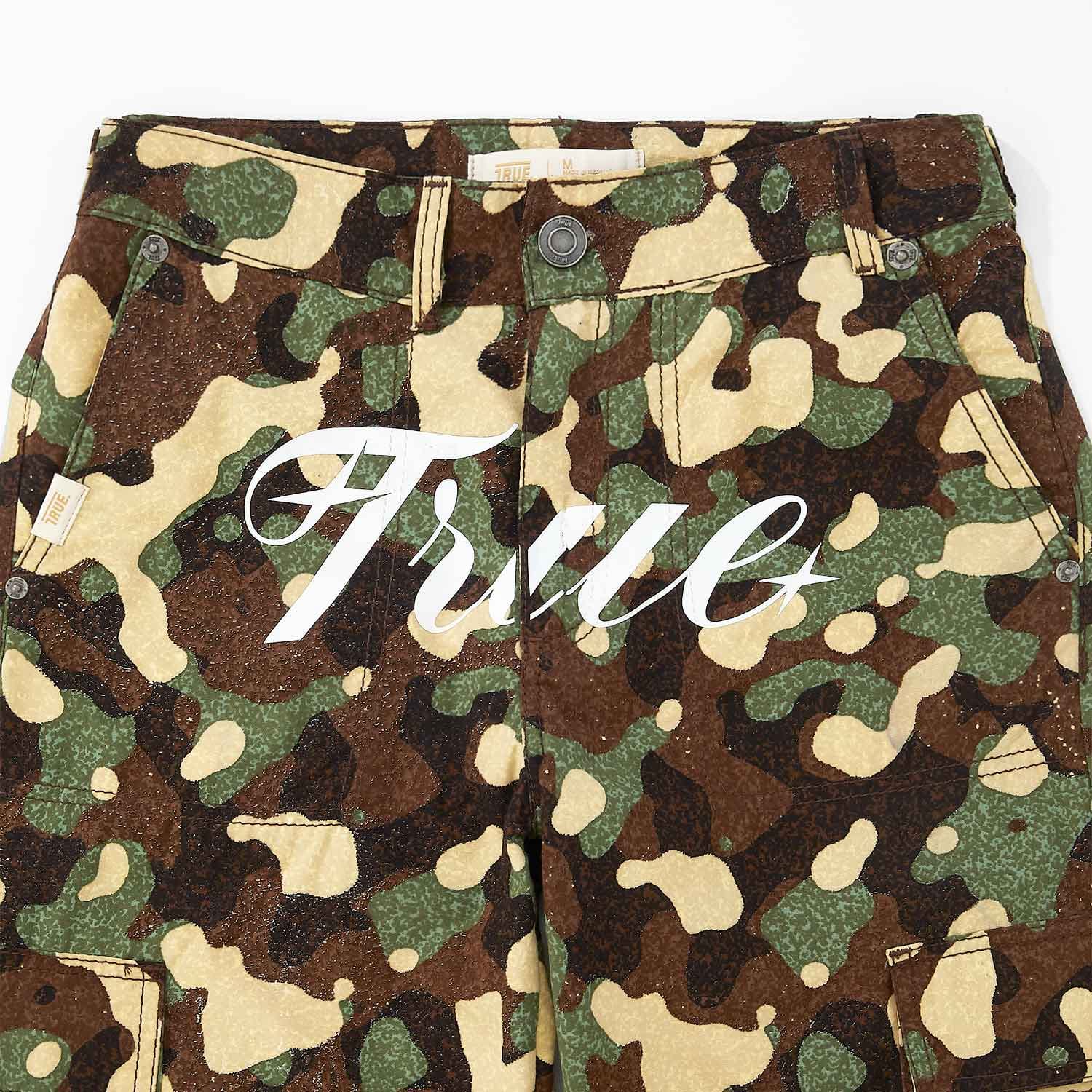 Loose Straight Camo Pants - Green - imagen 3