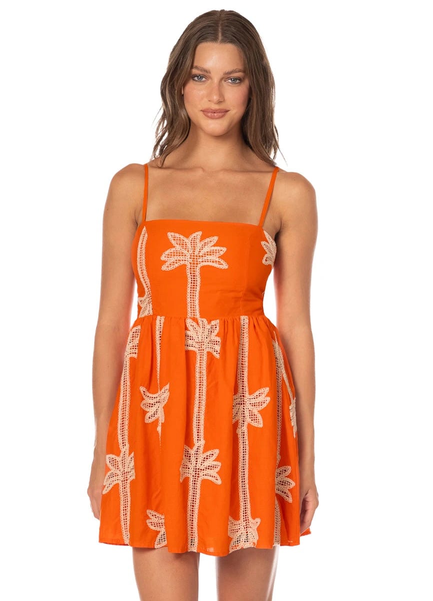 Maaji Tangerine Tropics Emiliana Short Dress - imagen 1