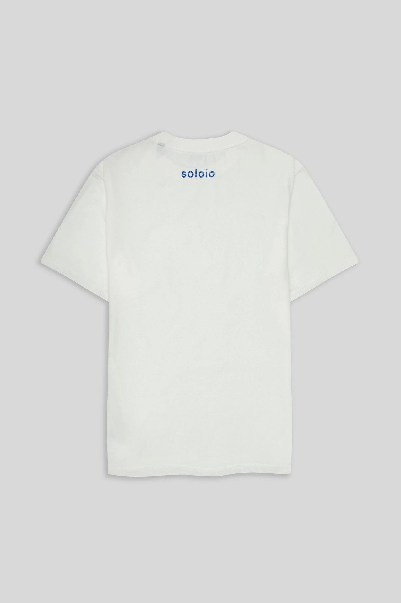 Men's cotton t-shirt white milenario - imagen 2