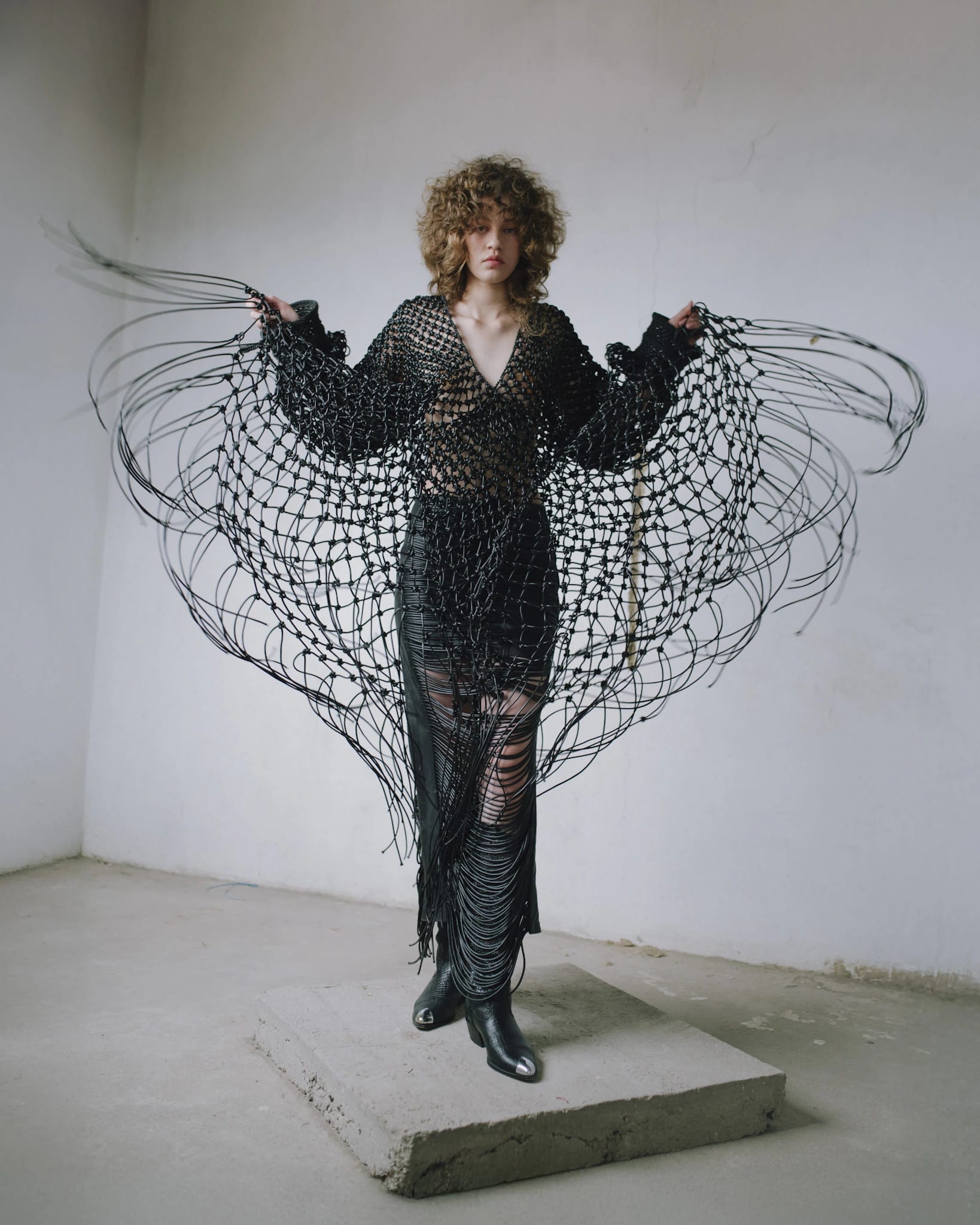 MACRAME MESH SHIRT - imagen 2