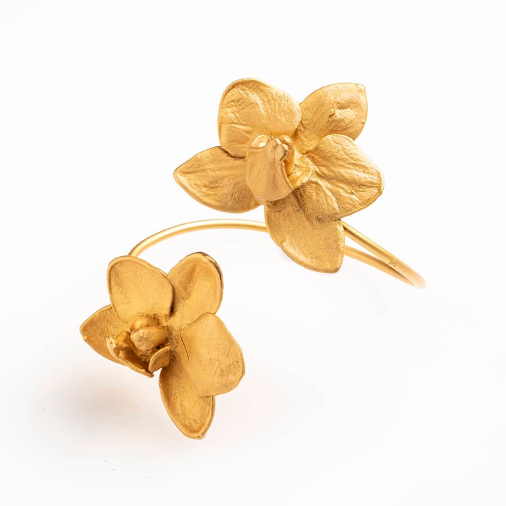 Mini Phalaenopsis Orchid Bracelet - imagen 4