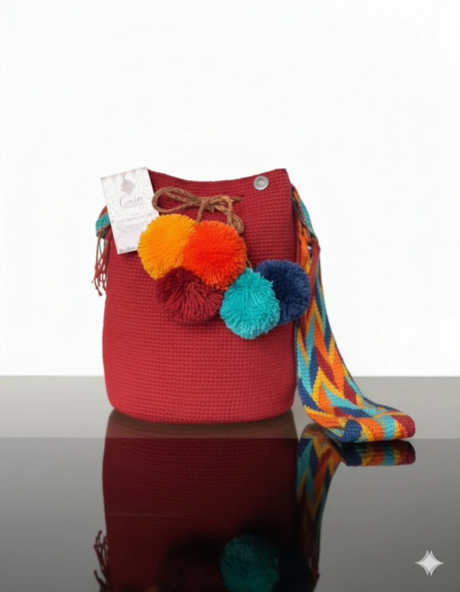 Mochila Cinco Borlas - imagen 11