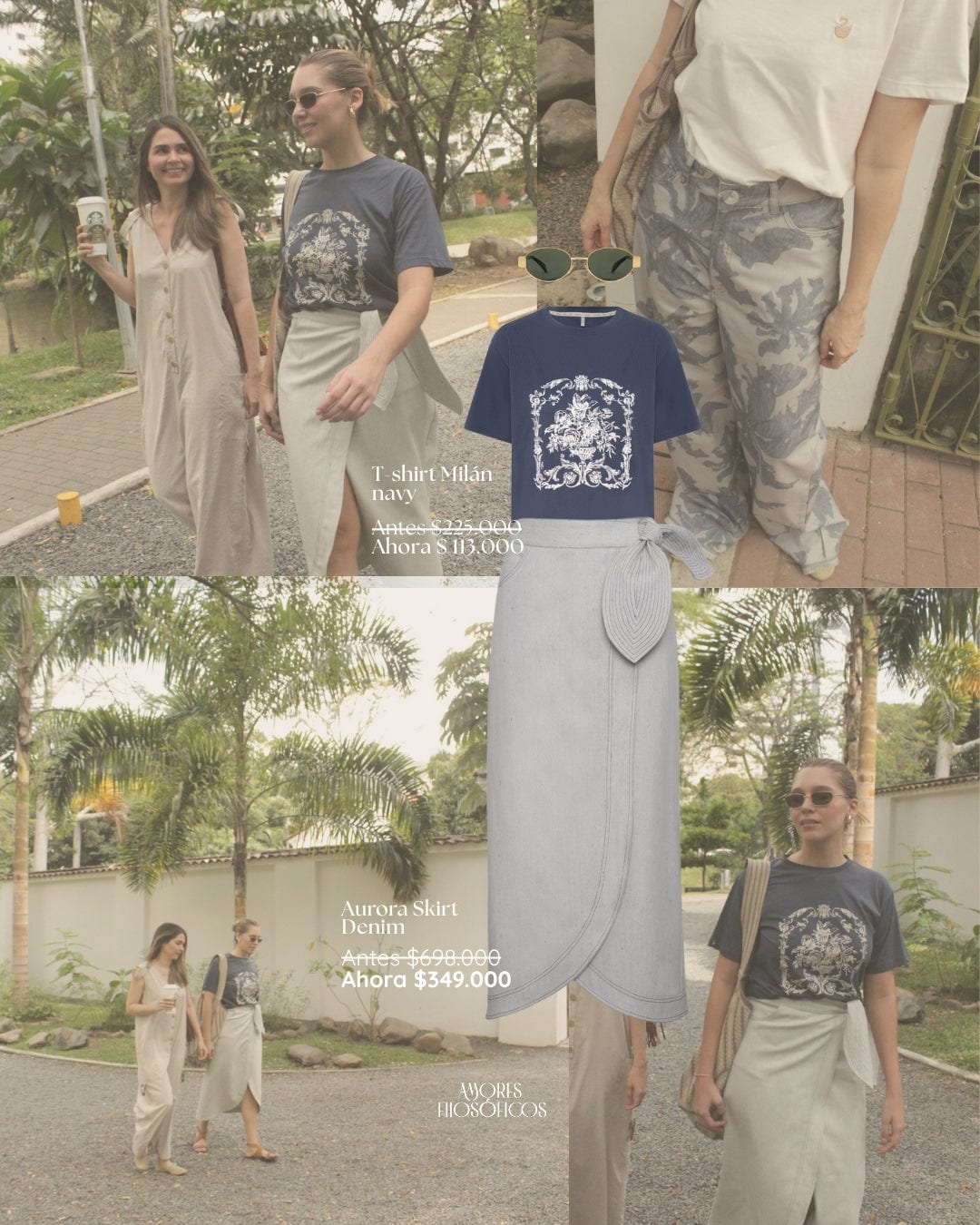 AURORA SKIRT DENIM - imagen 8