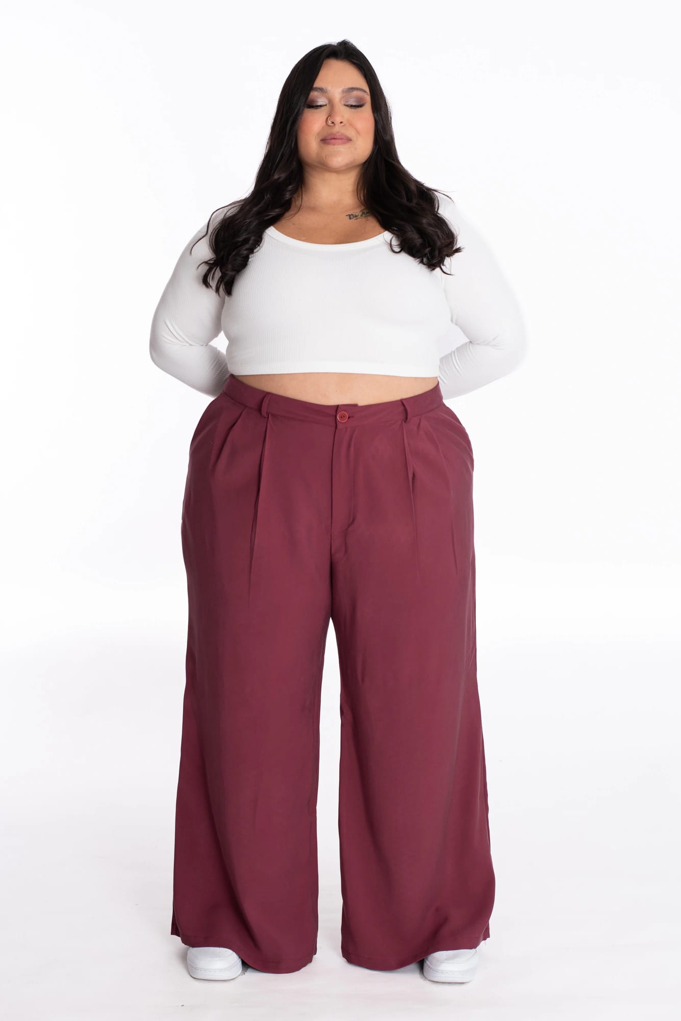 Pantalón Larisa Vino Tinto - imagen 9