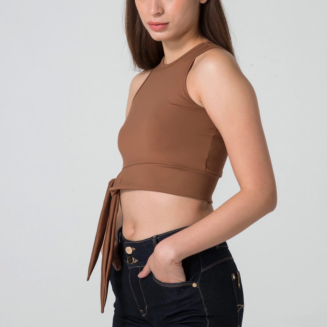 Blusa Crop Manga Sisa Slim Dalia - imagen 4