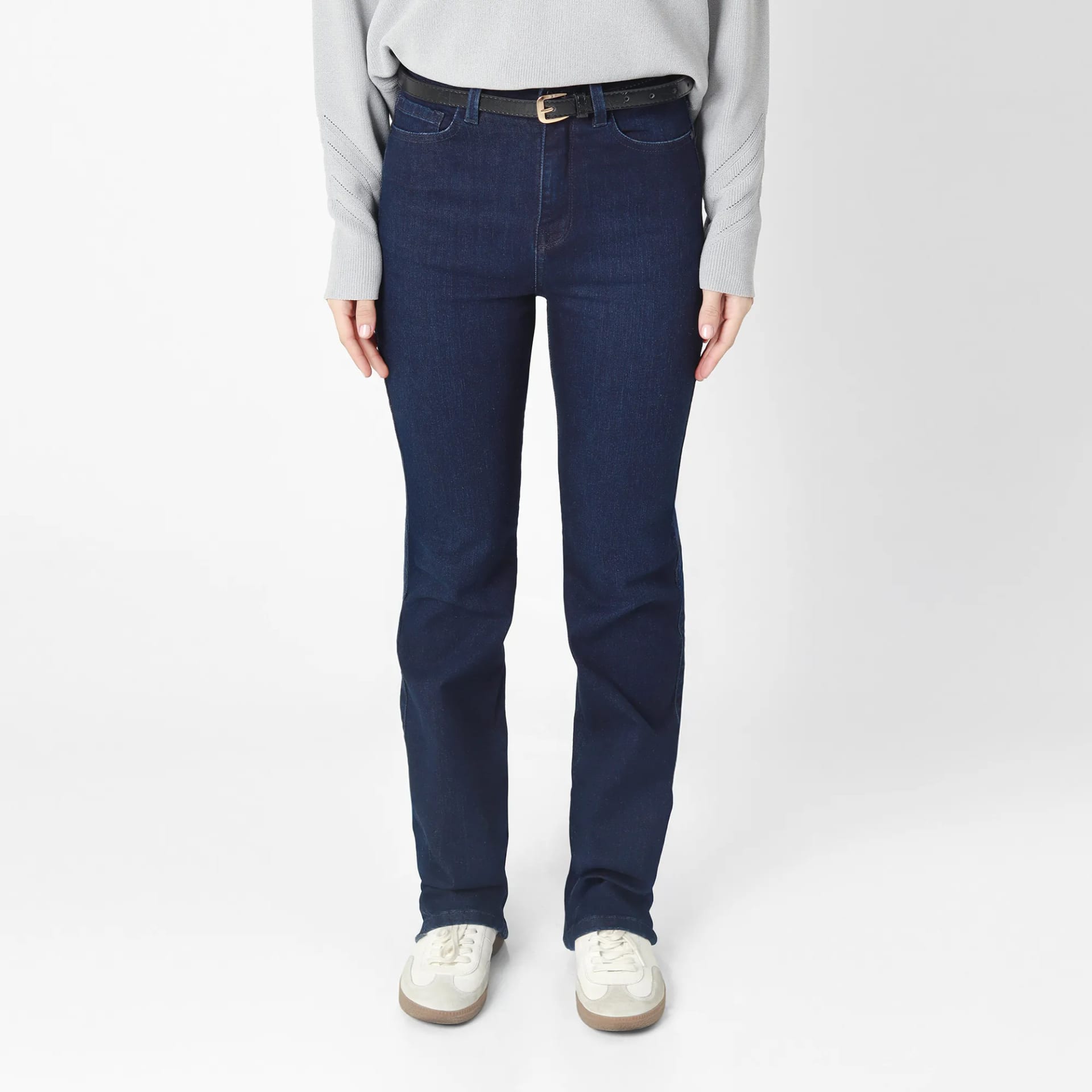 Jean Tiro Medio Bota Flare - imagen 3