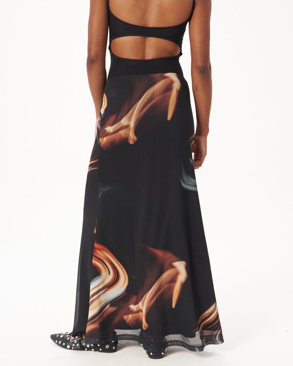 MESH MAXI SKIRT - imagen 5