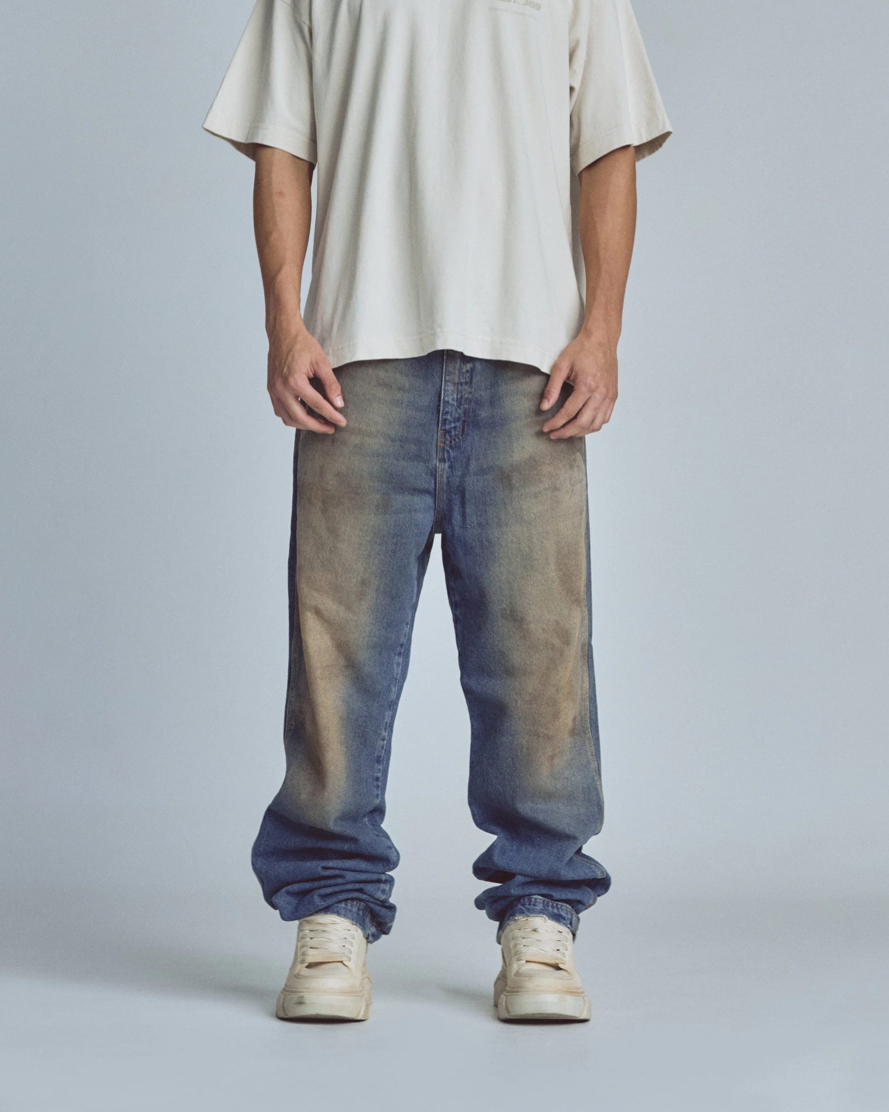 Basics UNDERGOLD Regular Jean Mechanic Blue - imagen 2