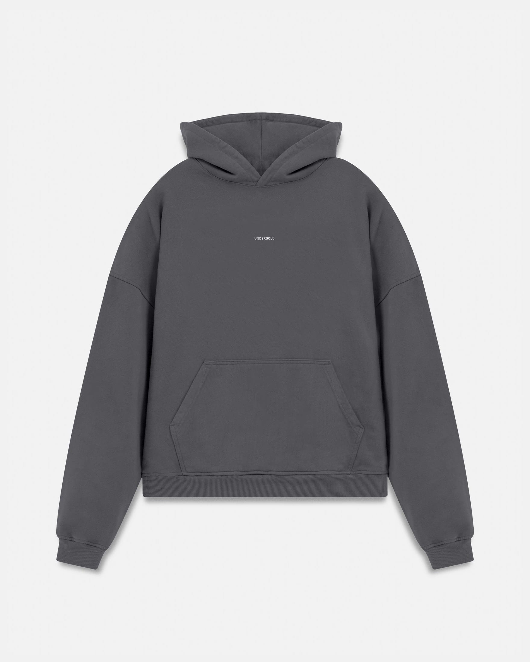Line Basic Hoodie Dark Gray - imagen 3